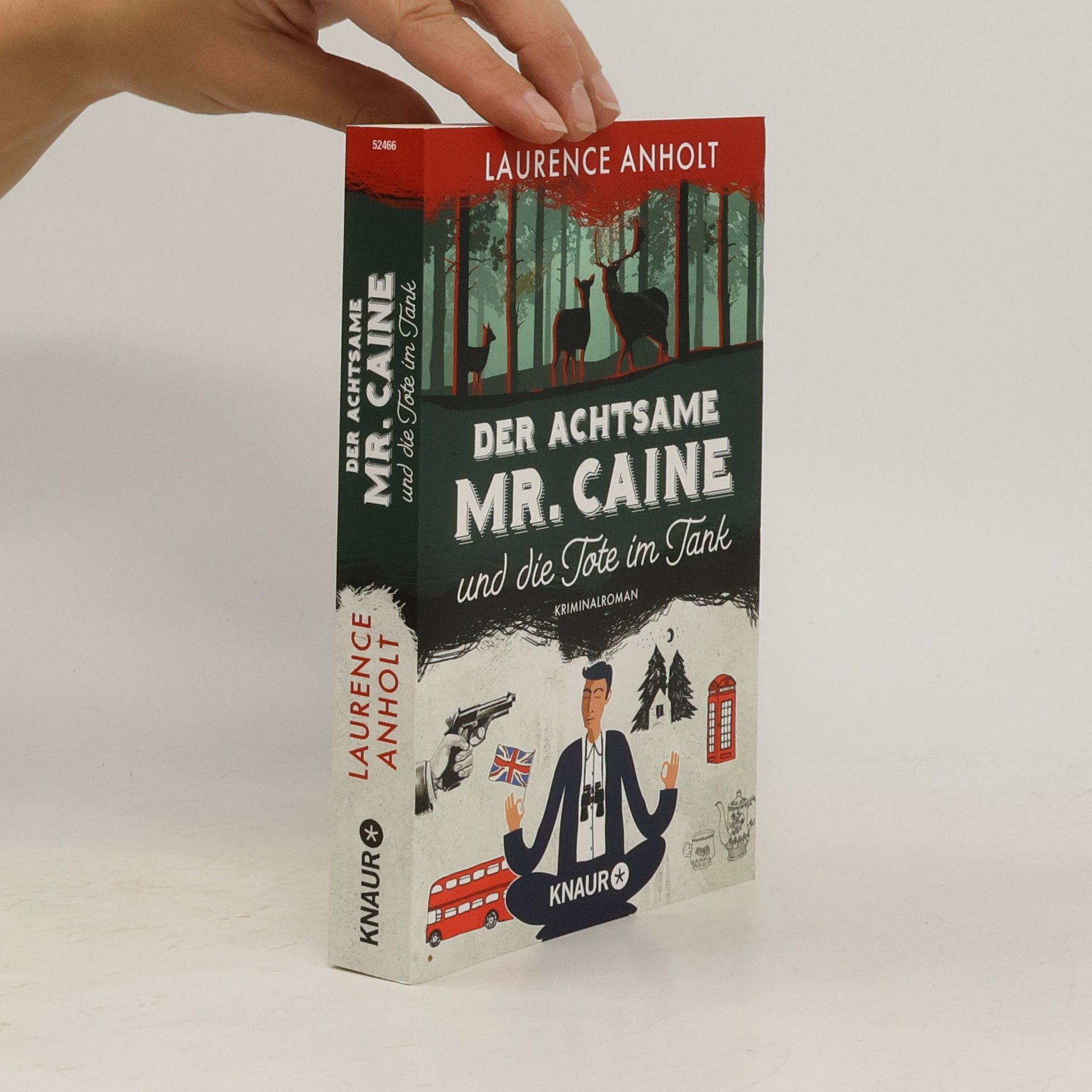 Laurence Anholt Der achtsame Mr. Caine und die Tote im Tank