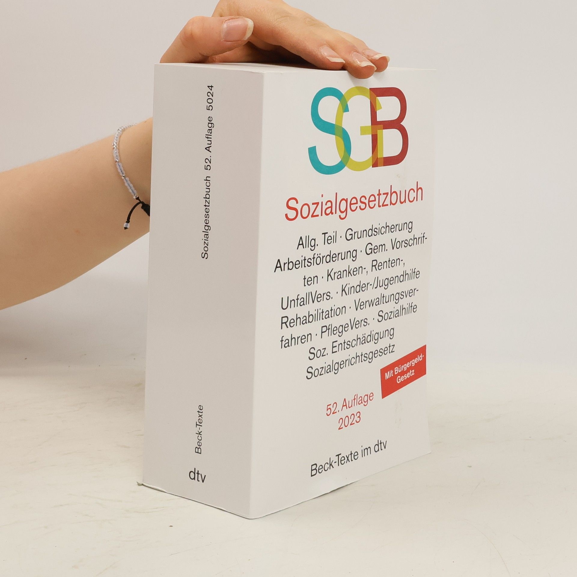 Collectif d'auteurs Sozialgesetzbuch mit Sozialgerichtsgesetz