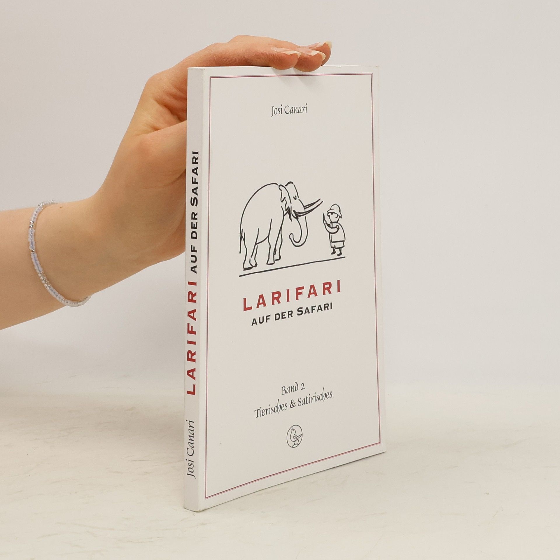 Josi Canari Larifari auf der Safari