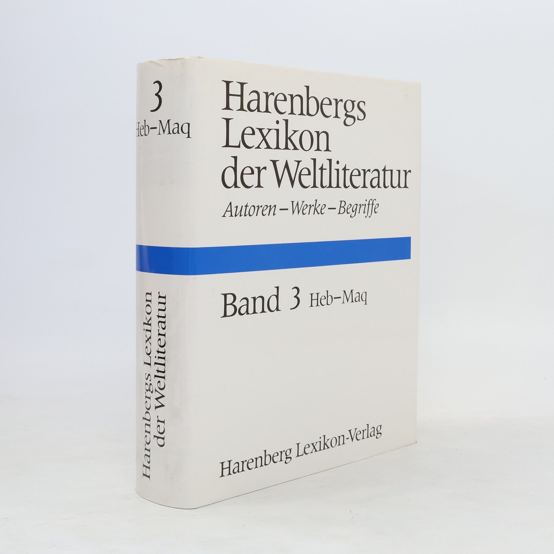 Autores varios Harenbergs Lexikon der Weltliteratur. Band 3. Heb-Maq