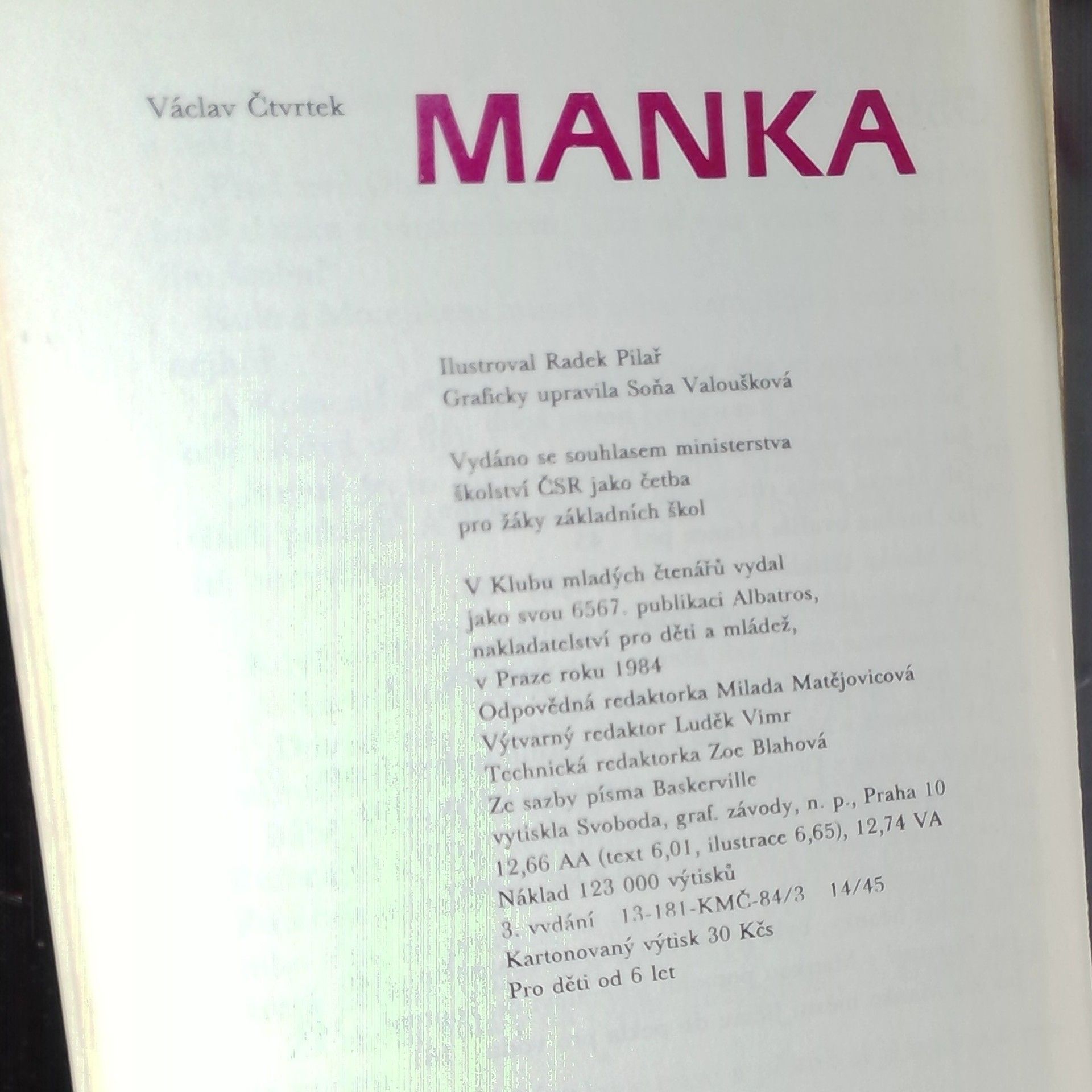 Václav Čtvrtek Manka