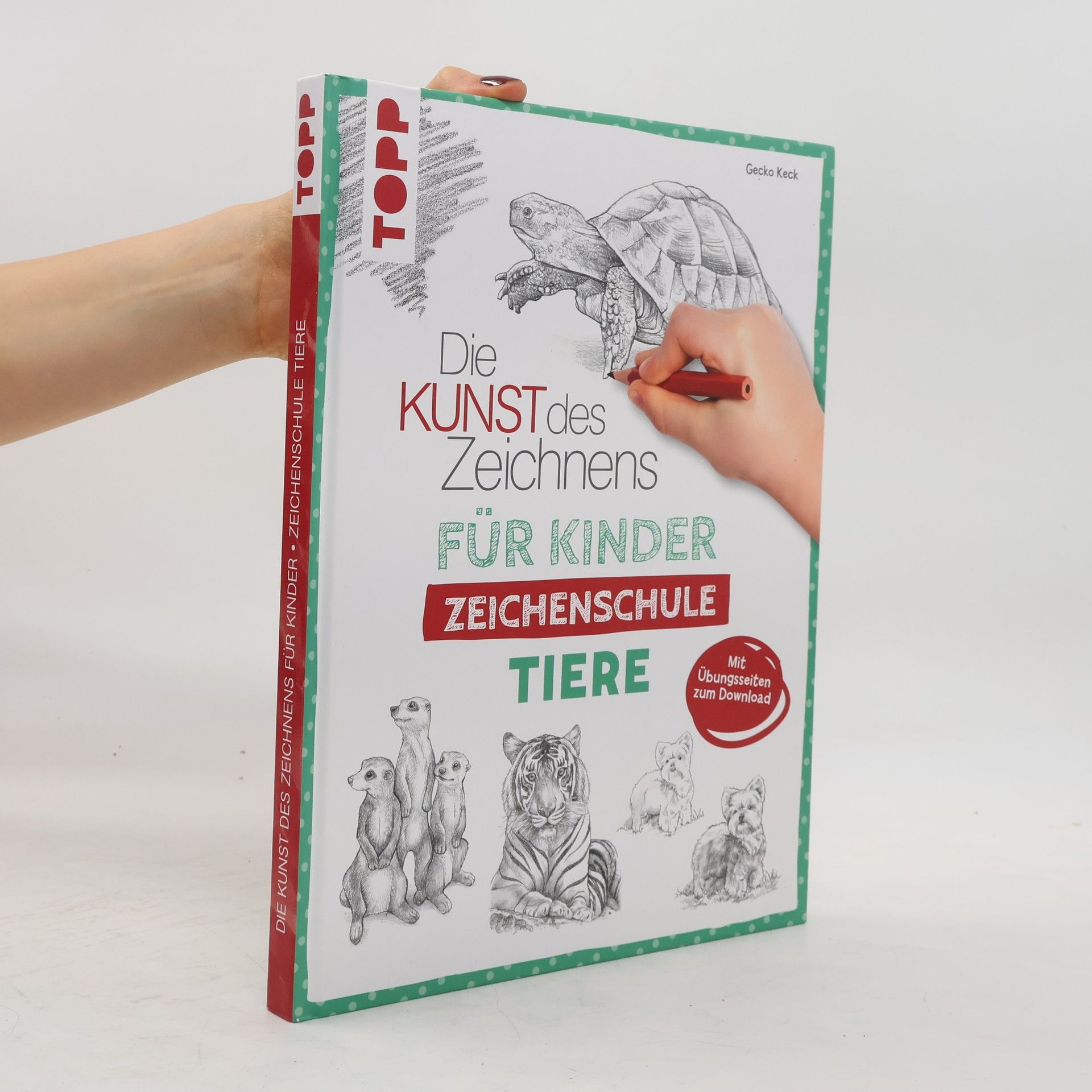Gecko Keck Die Kunst des Zeichnens für Kinder Zeichenschule - Tiere