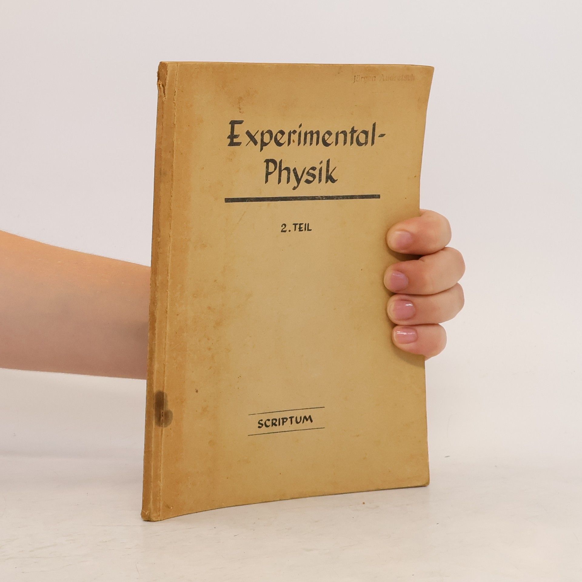 H. Krüger Experimentalphysik