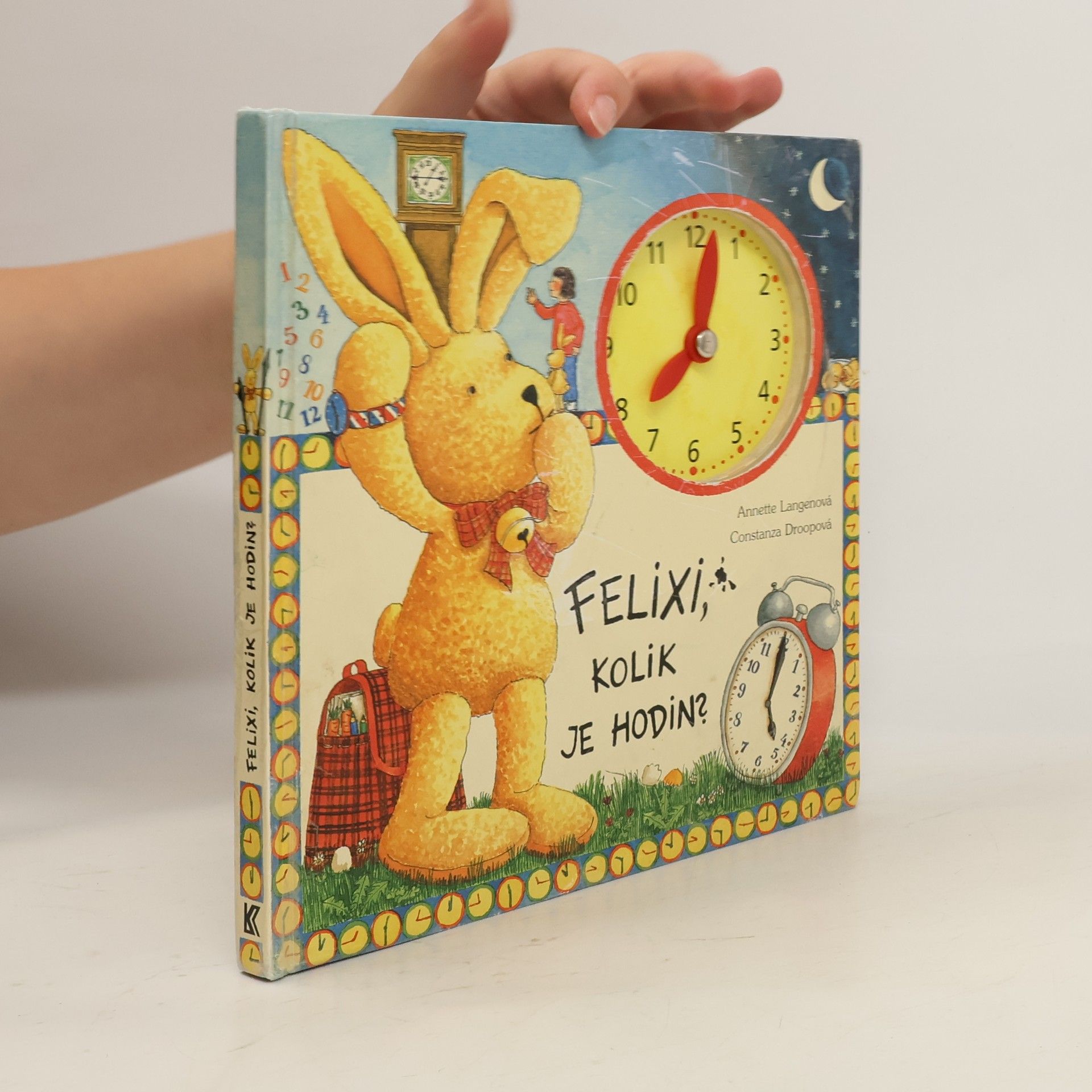 Felixi, kolik je hodin? (knížka s hodinami s pohyblivými ručičkami)