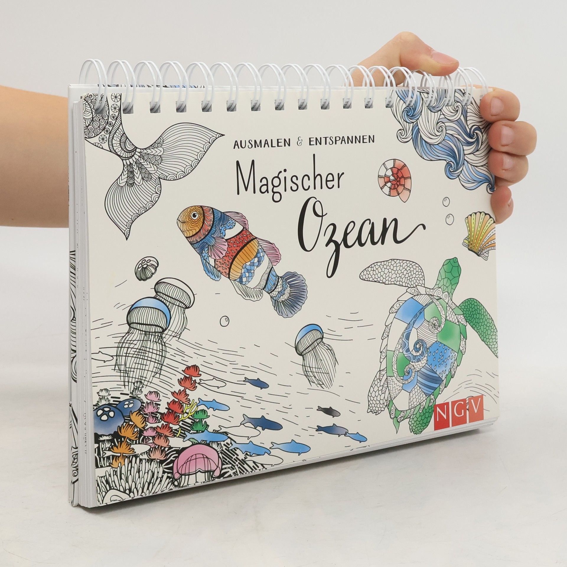 Desconocido Tajuplný oceán - relaxačné vyfarbovanie