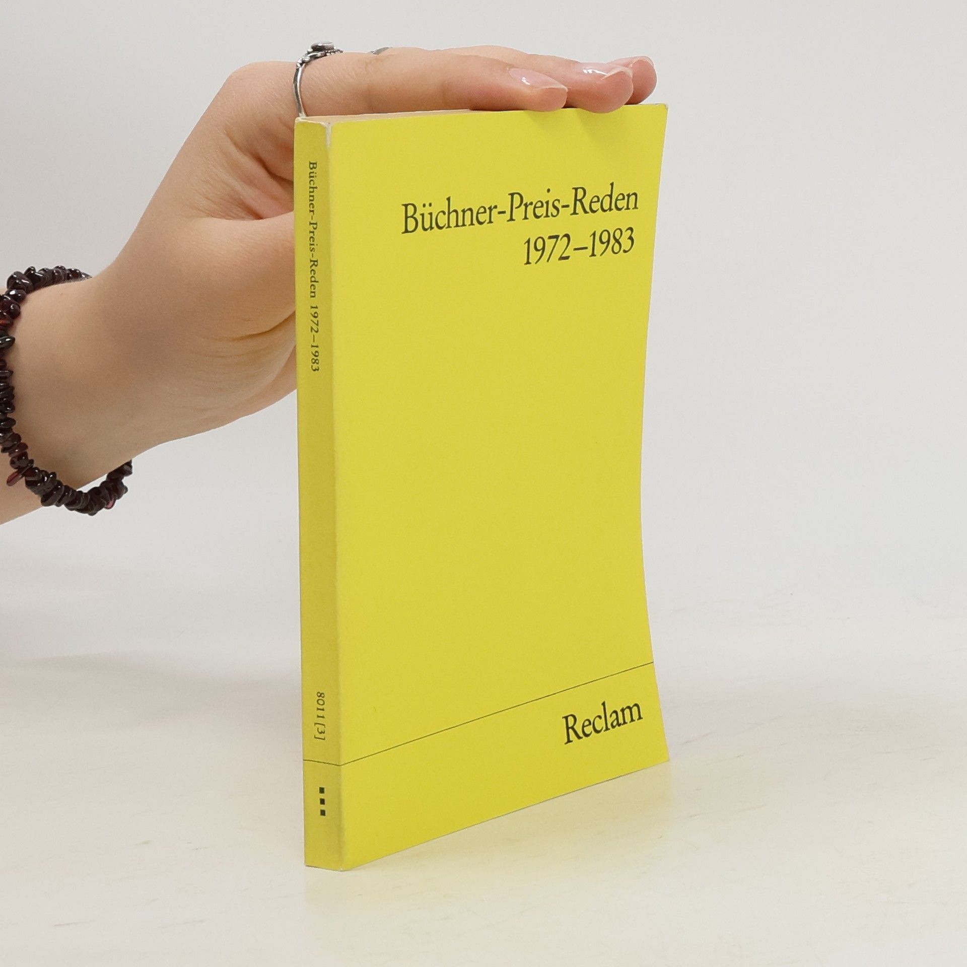 Herbert Heckmann Büchner-Preis-Reden 1972 - 1983