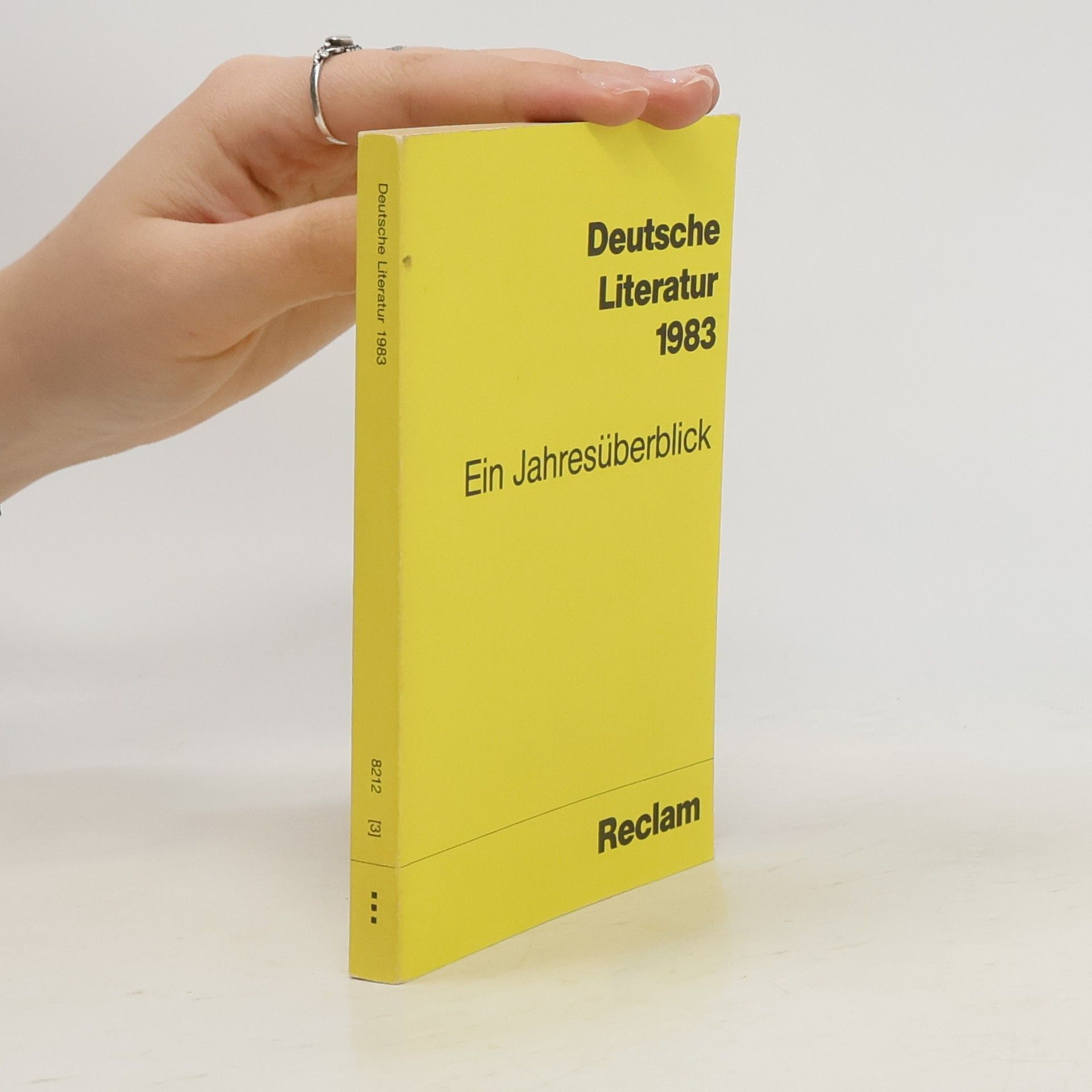 AA.VV. Deutsche Literatur 1983