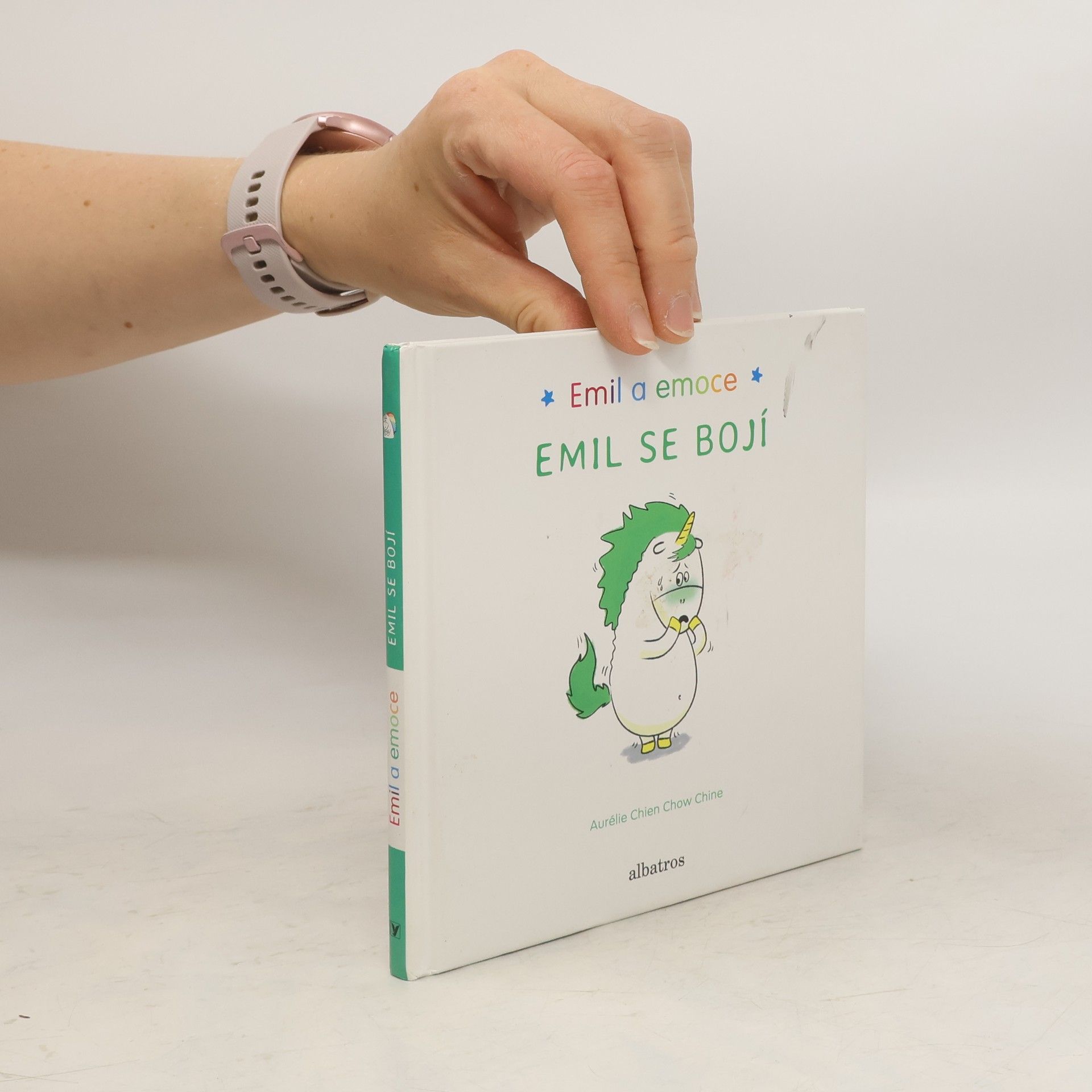 Aurélie Chien Chow Chine Emil se bojí