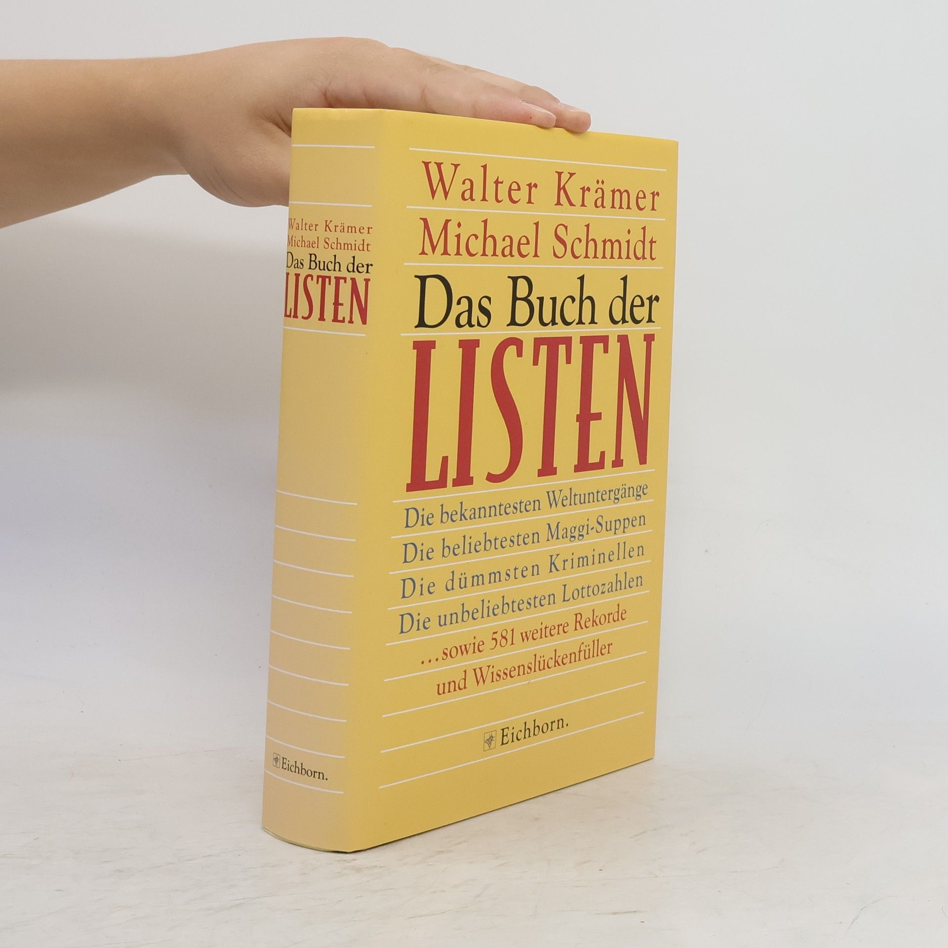 Walter Krämer Das Buch der Listen