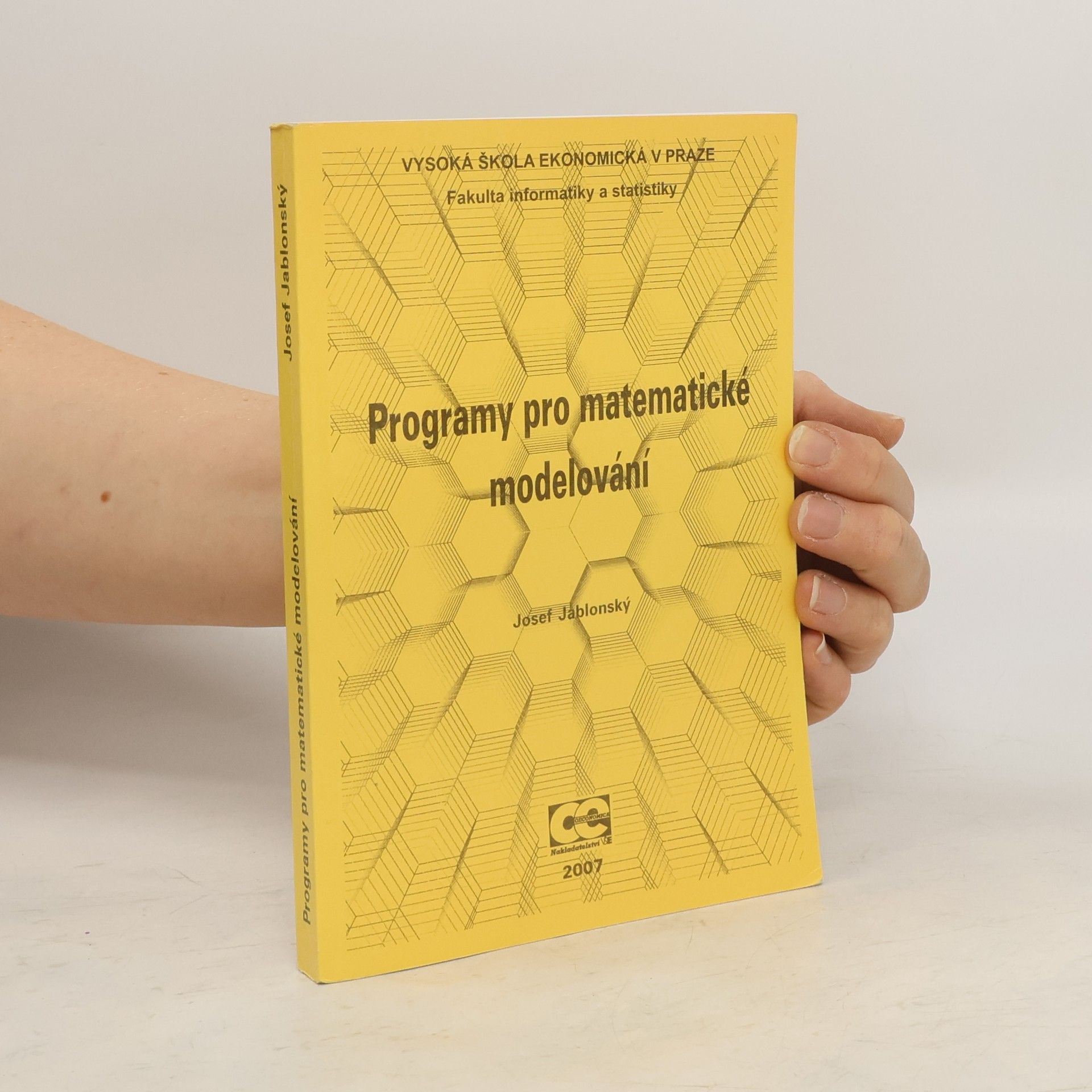 Josef Jablonský Programy pro matematické modelování