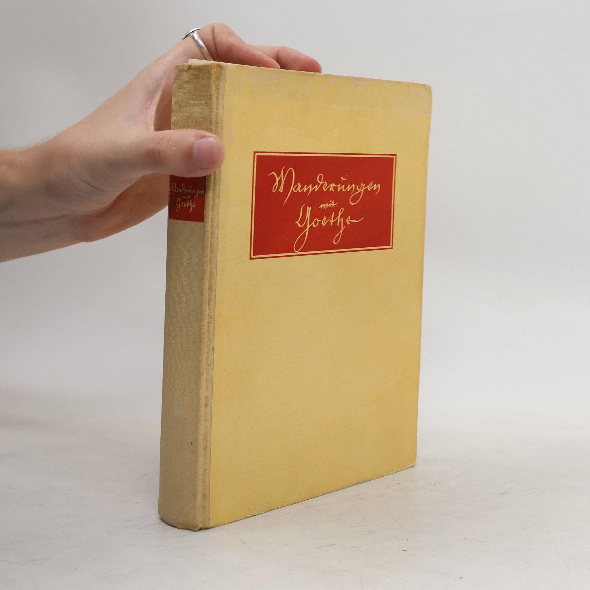 Emil Grundmann Wanderungen mit Goethe