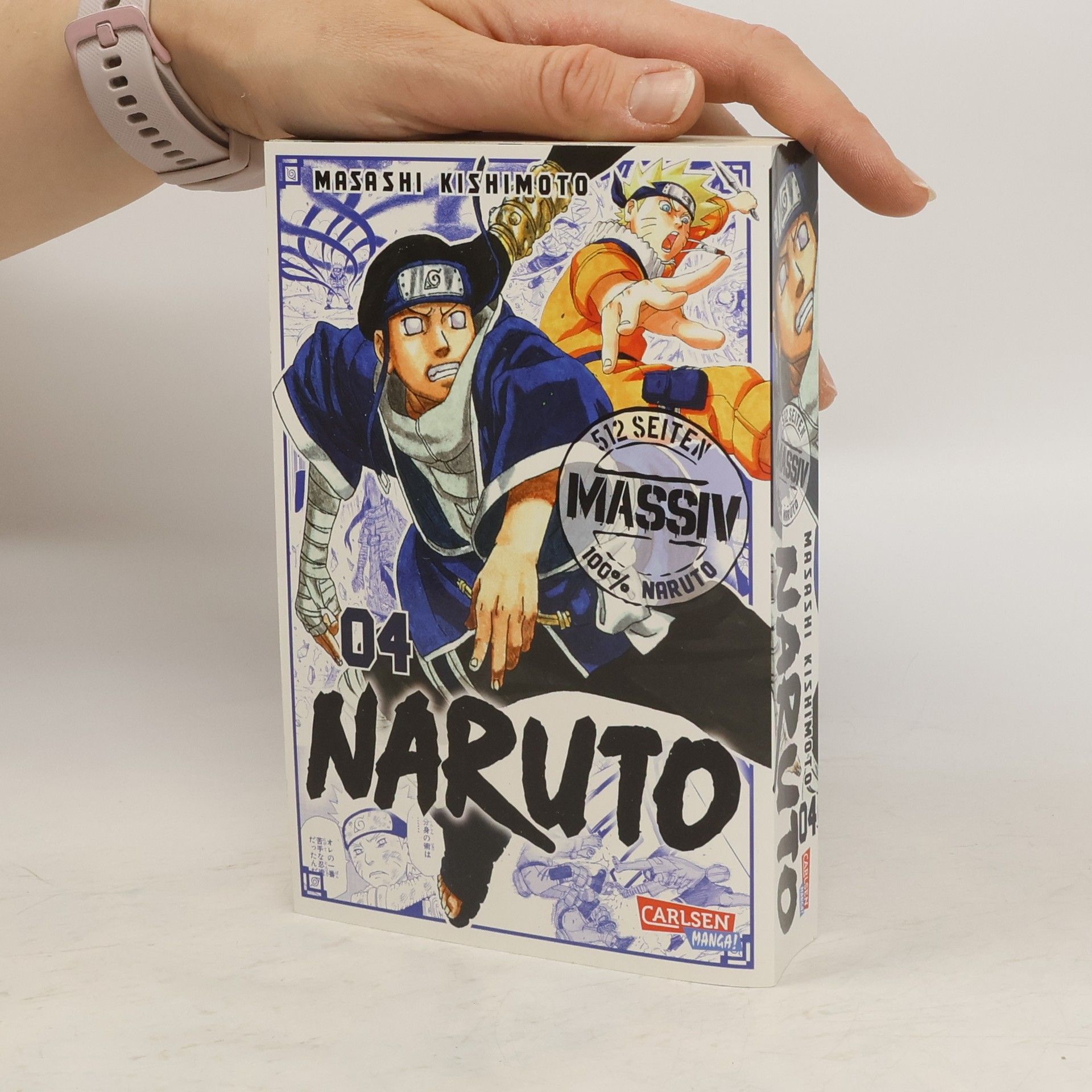 Masashi Kishimoto Naruto Massiv 4