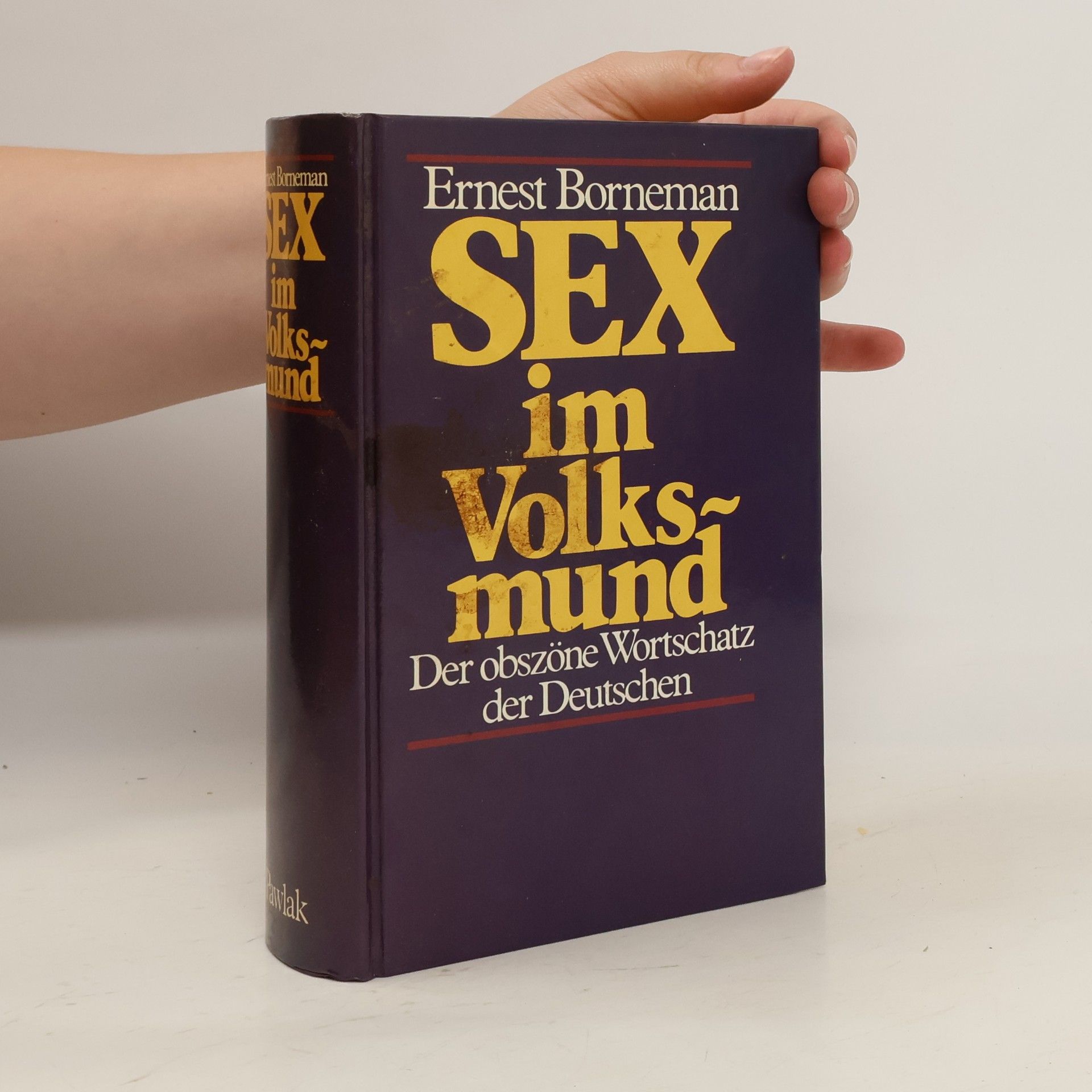 Ernest Borneman Sex im Volksmund