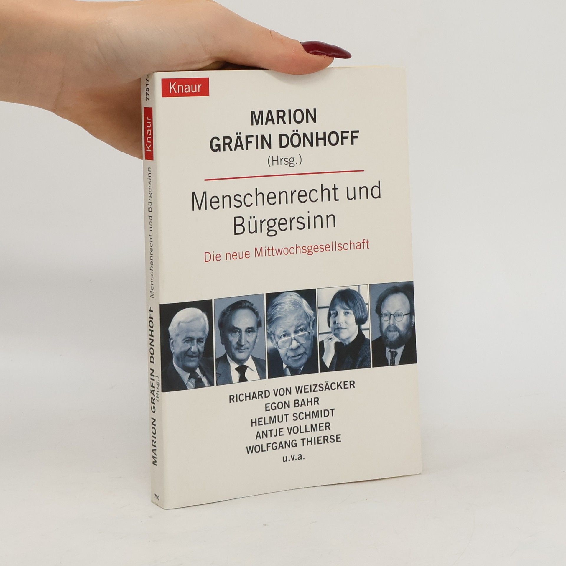 Marion Doenhoff Menschenrecht und Bürgersinn