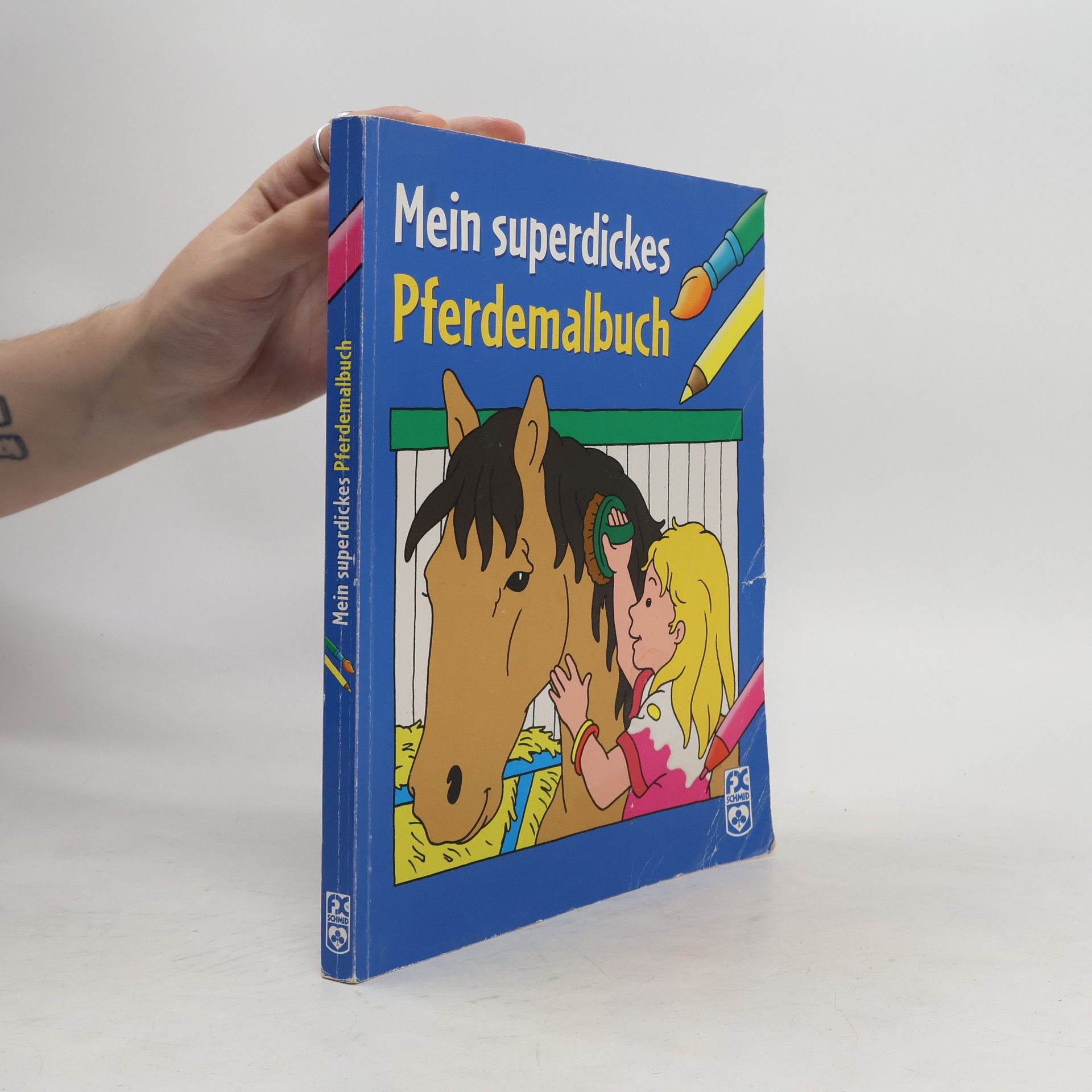 Collectif d'auteurs Mein superdickes Pferdemalbuch