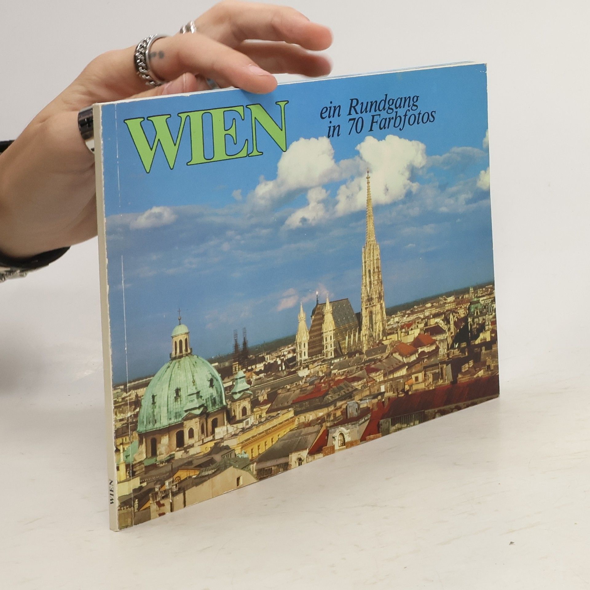 Collectif d'auteurs Wien ein Rundgang in 70 Farbfotos