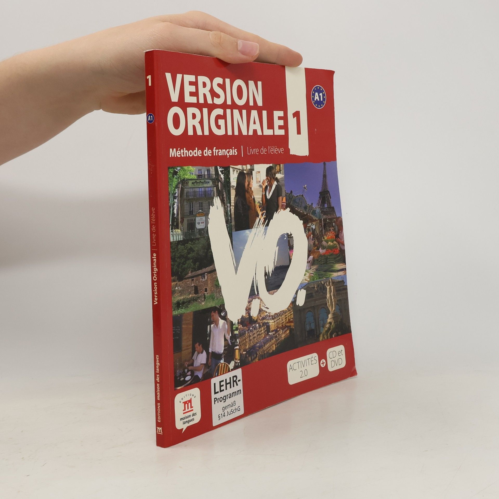 Collectif d'auteurs Version Originale 1 – Livre de léleve + CD + DVD