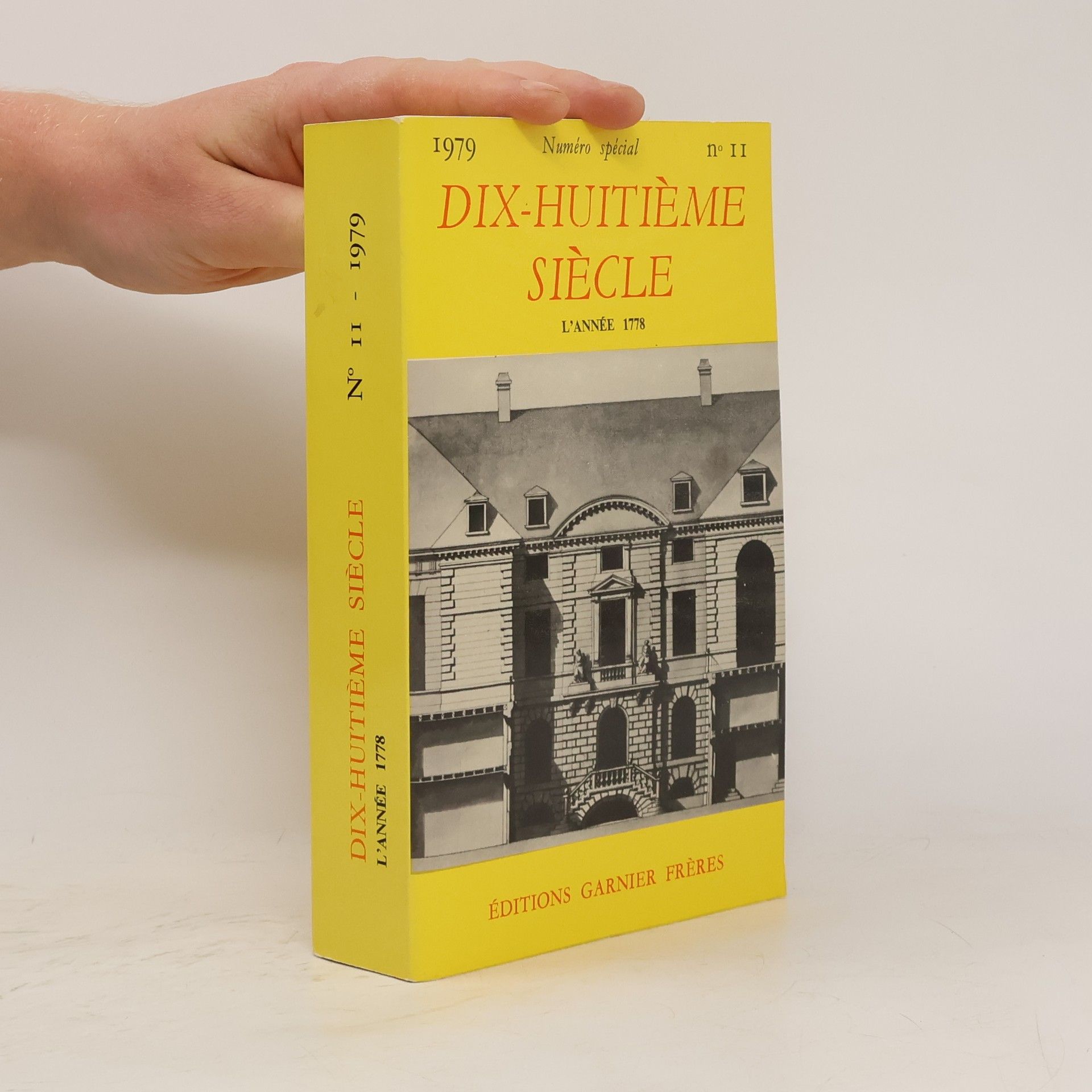 Collectif d'auteurs Dix-Huitième Siècle: L' Année 1778.