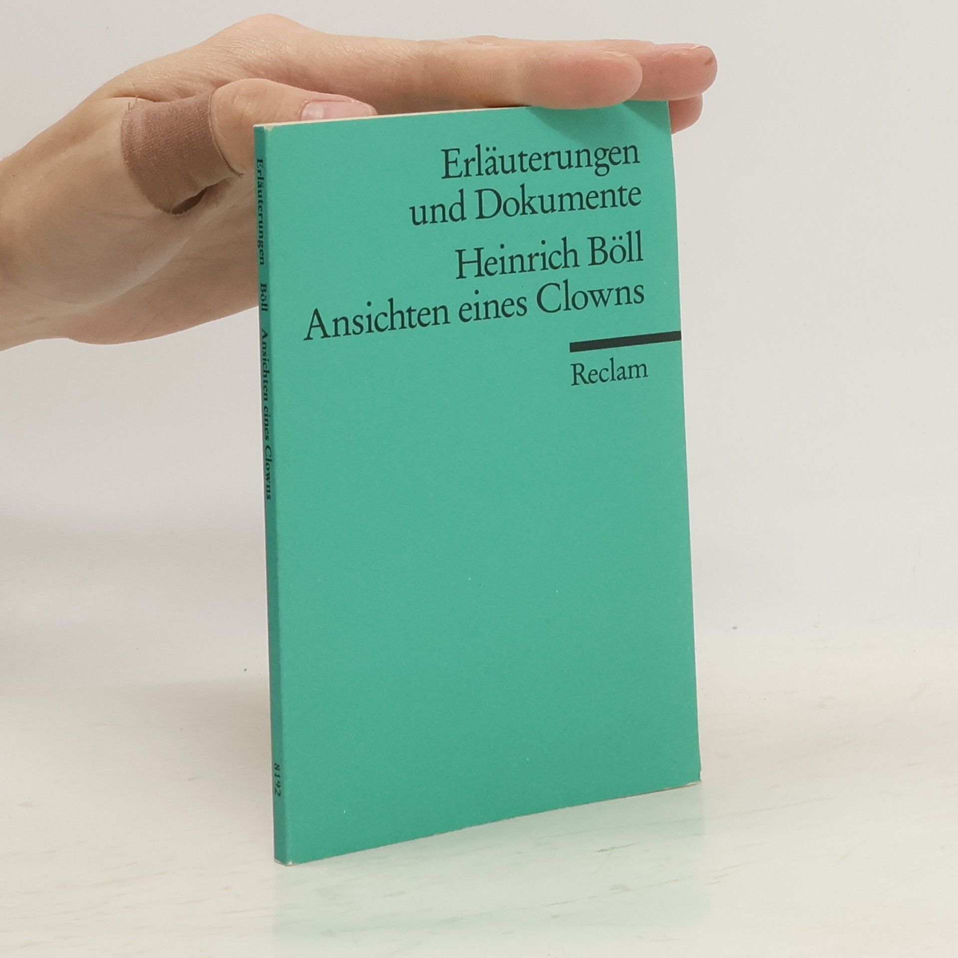 Marianne Meid Heinrich Böll, Ansichten eines Clowns