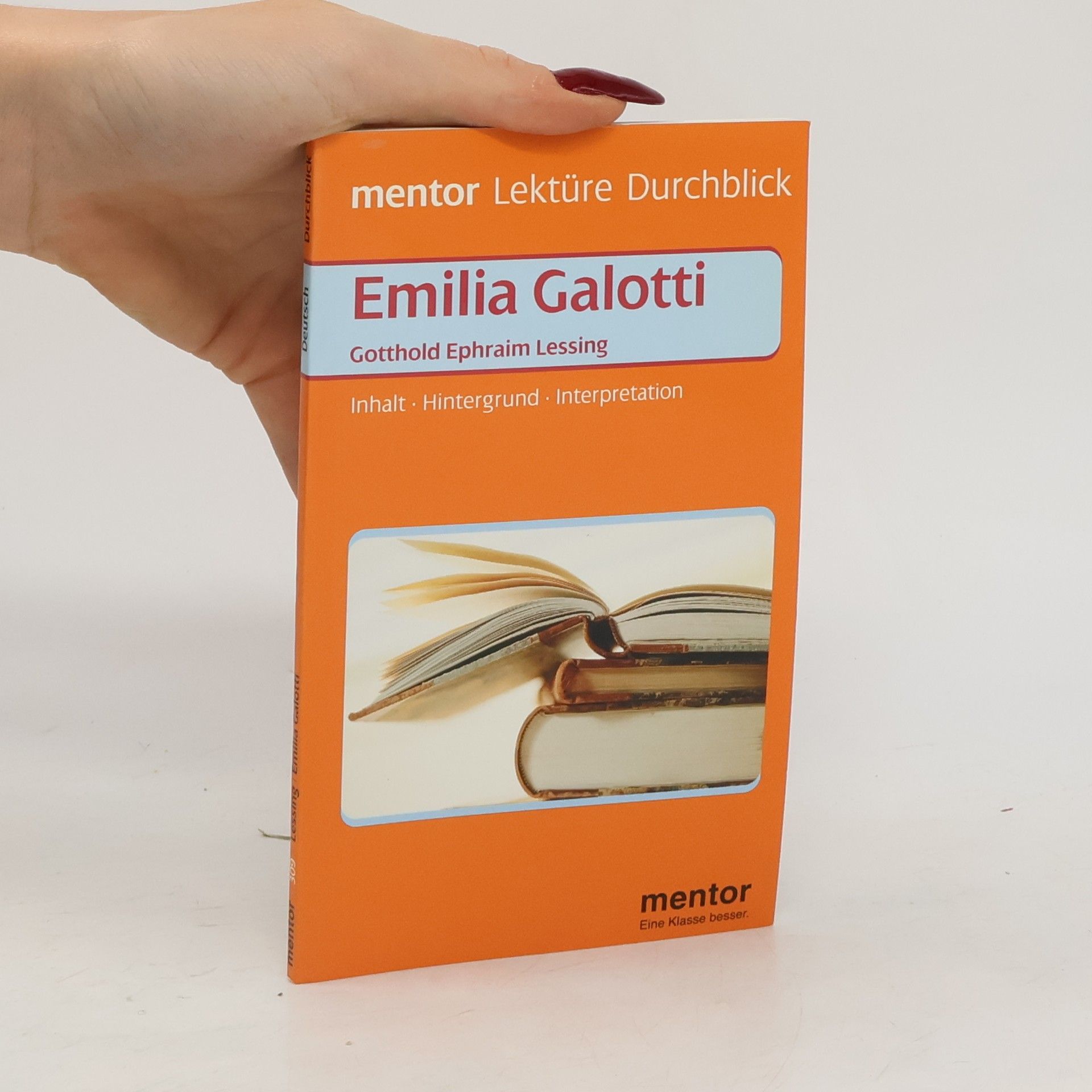 Detlev Mahnert Gotthold Ephraim Lessing, Emilia Galotti