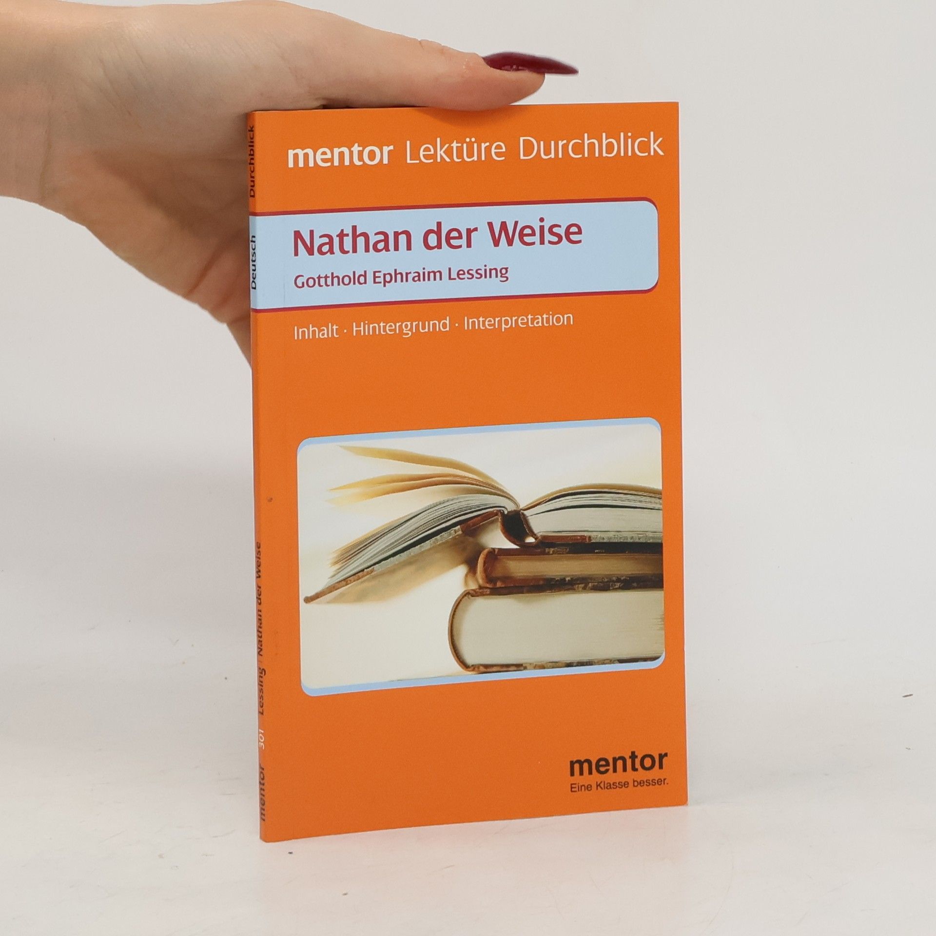 Thomas Rahner Gotthold Ephraim Lessing, Nathan der Weise