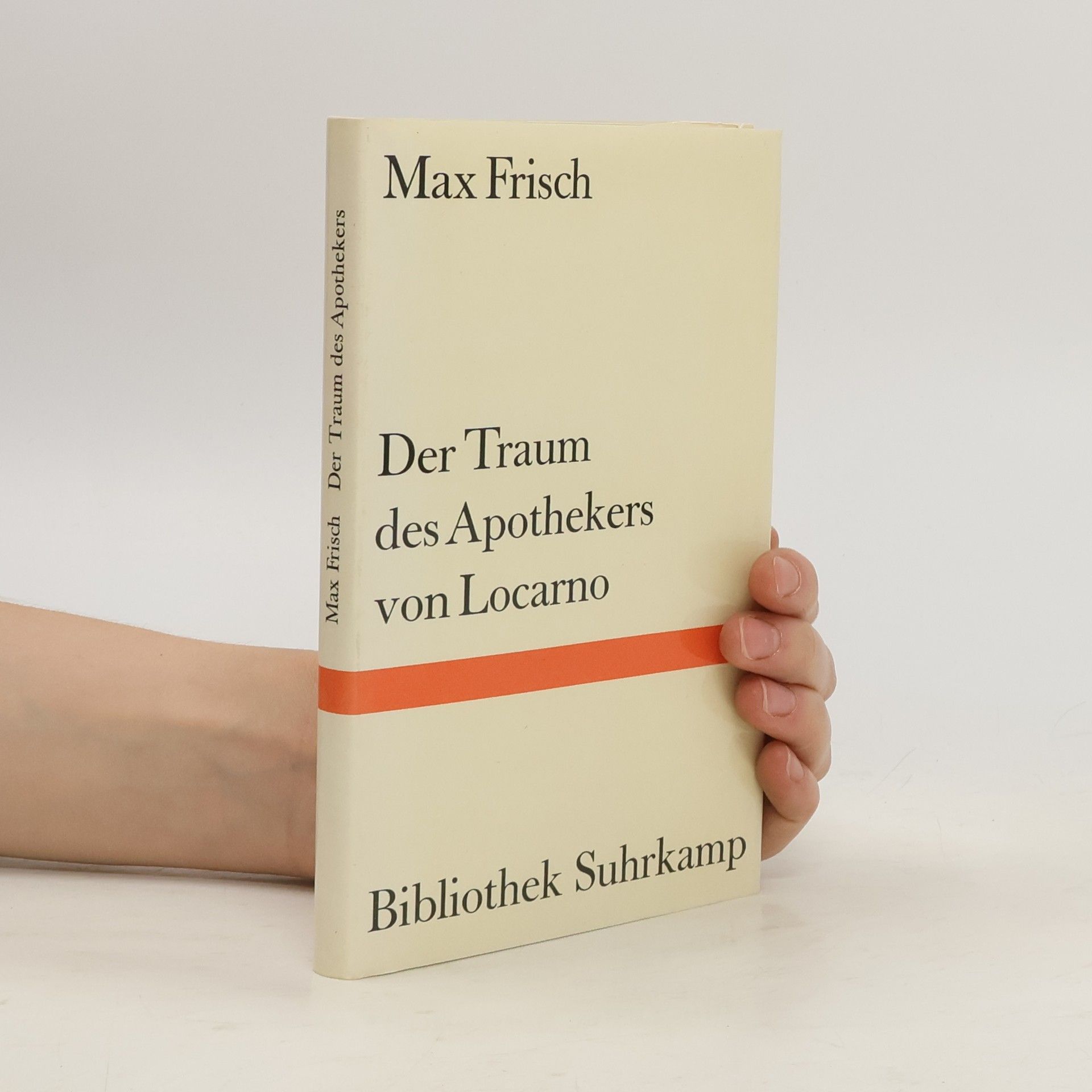 Max Frisch Der Traum des Apothekers von Locarno