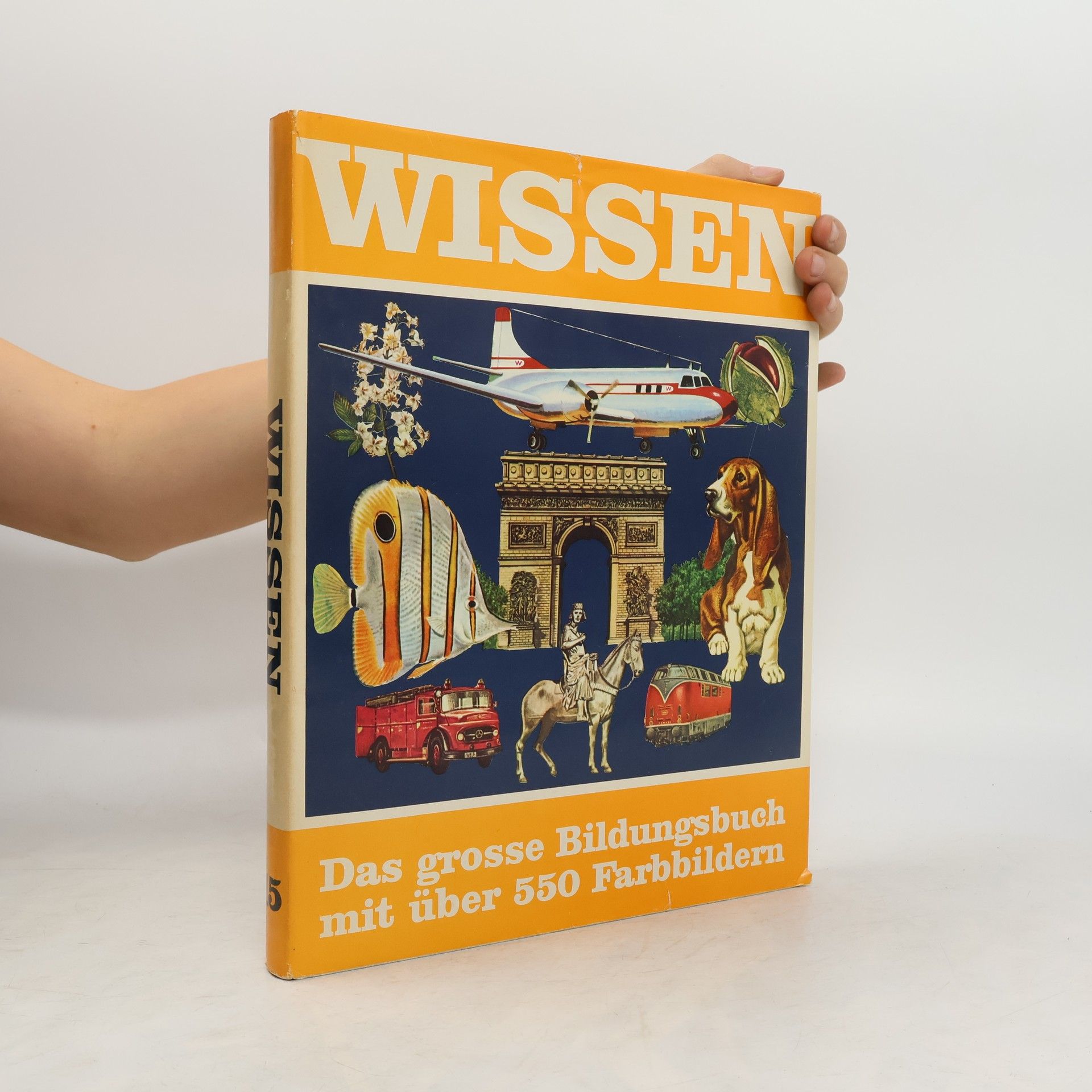Kolektiv autorů Wissen 5. Das grosse Bildungsbuch mit über 550 Farbbildern