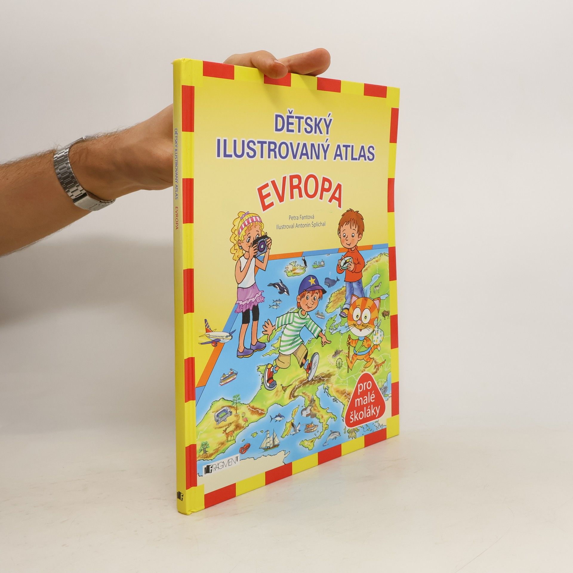Pláničková Fantová Petra Dětský ilustrovaný atlas Evropa