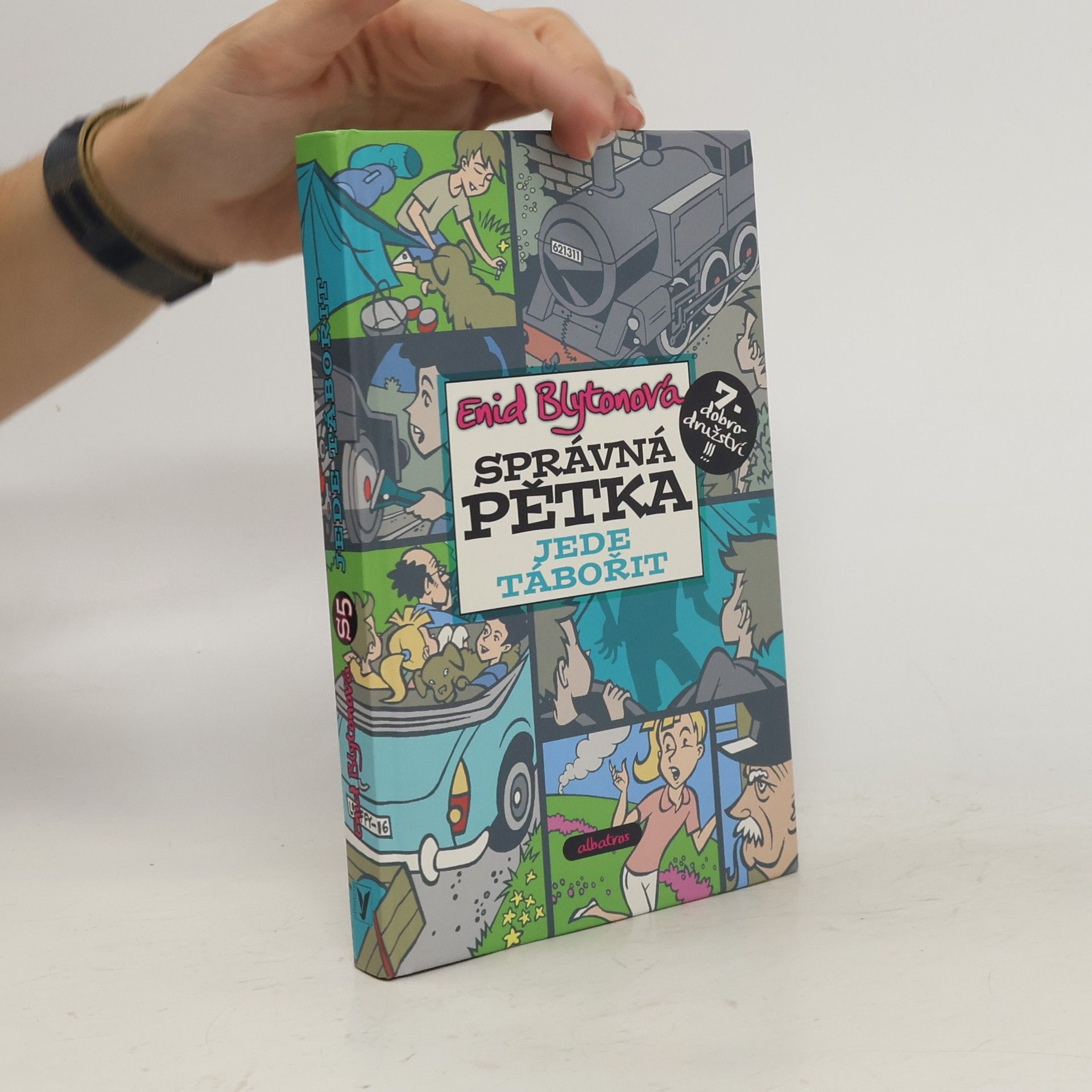Enid Blyton Správná pětka jede tábořit