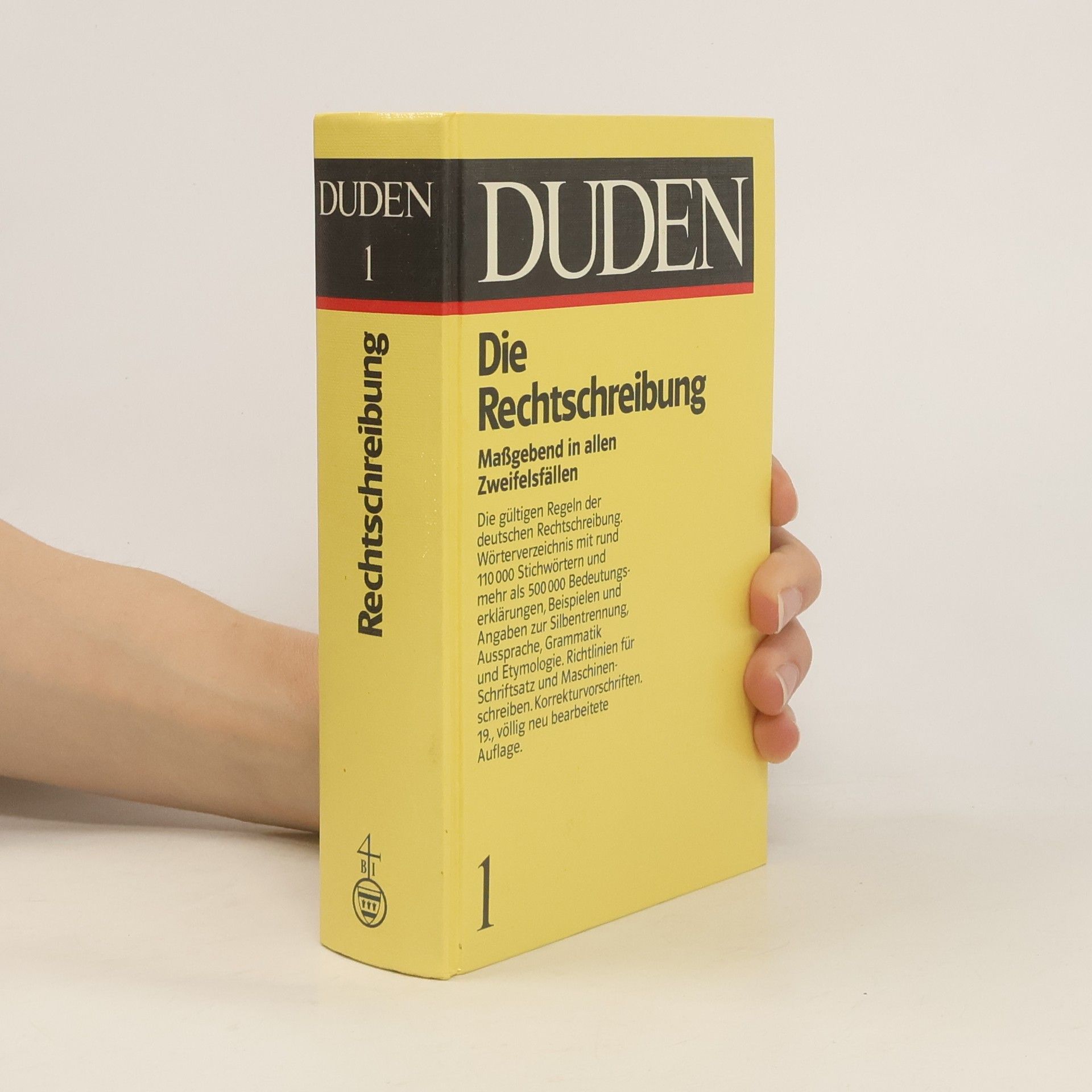 Kolektiv autorů Duden Rechtschreibung 1