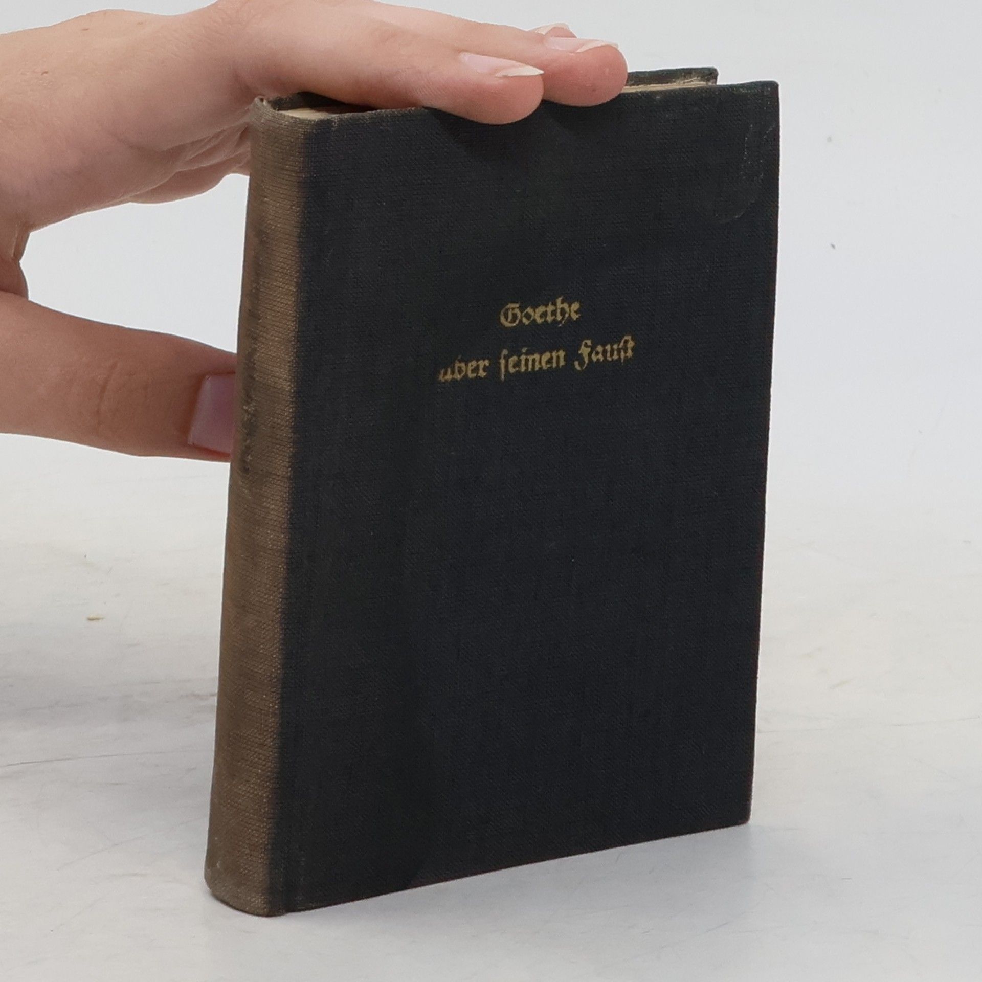 Johann Wolfgang von Goethe Über seinen Faust