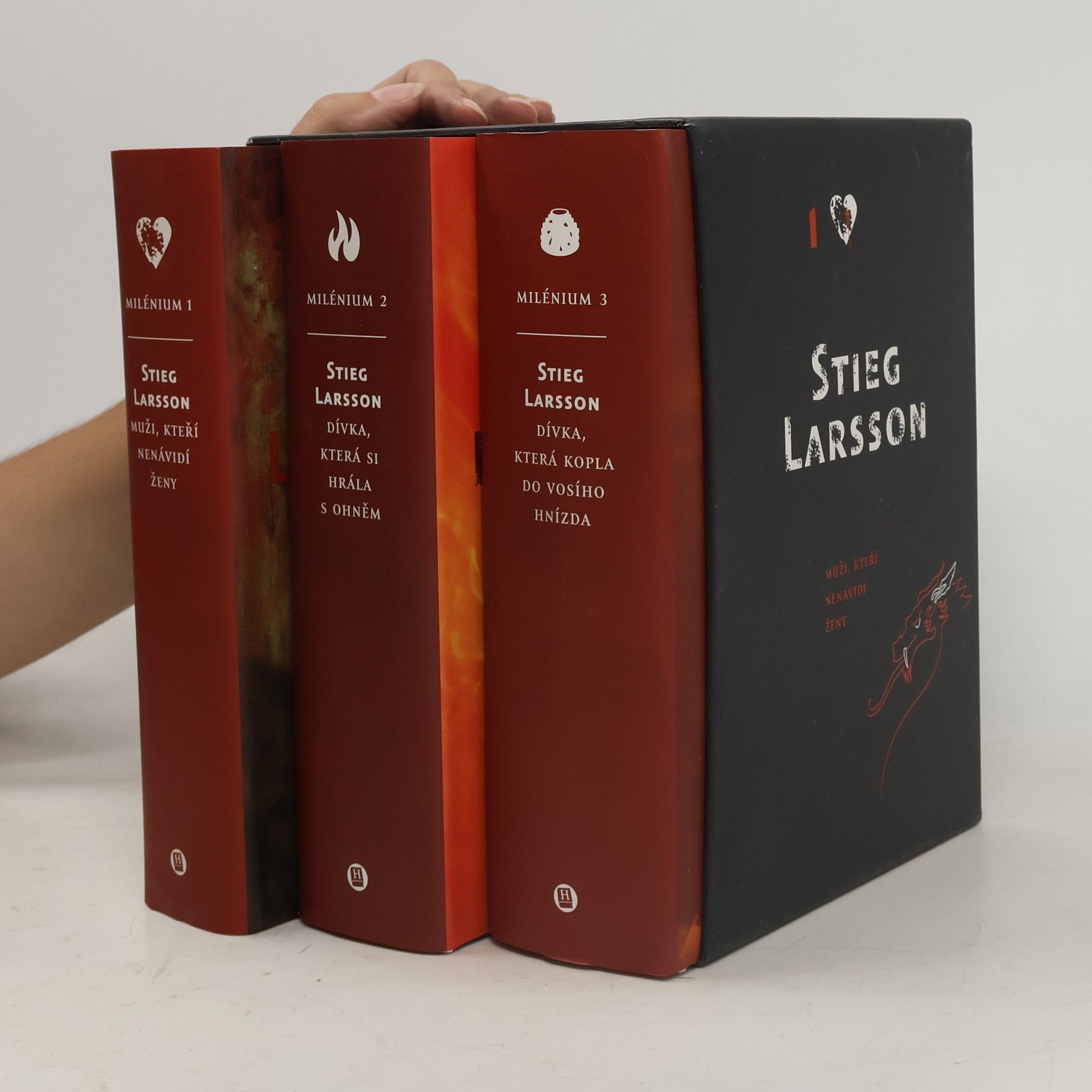 Stieg Larsson Milénium 1-3