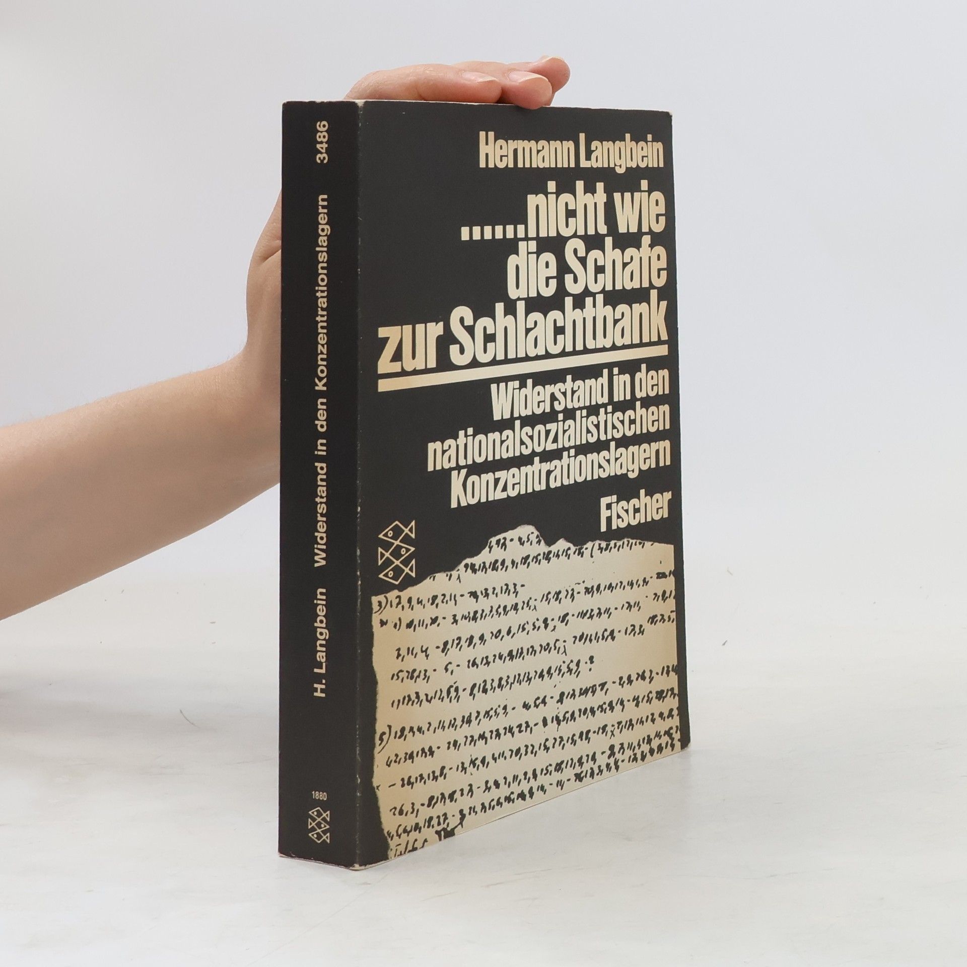 Hermann Langbein ... nicht wie die Schafe zur Schlachtbank