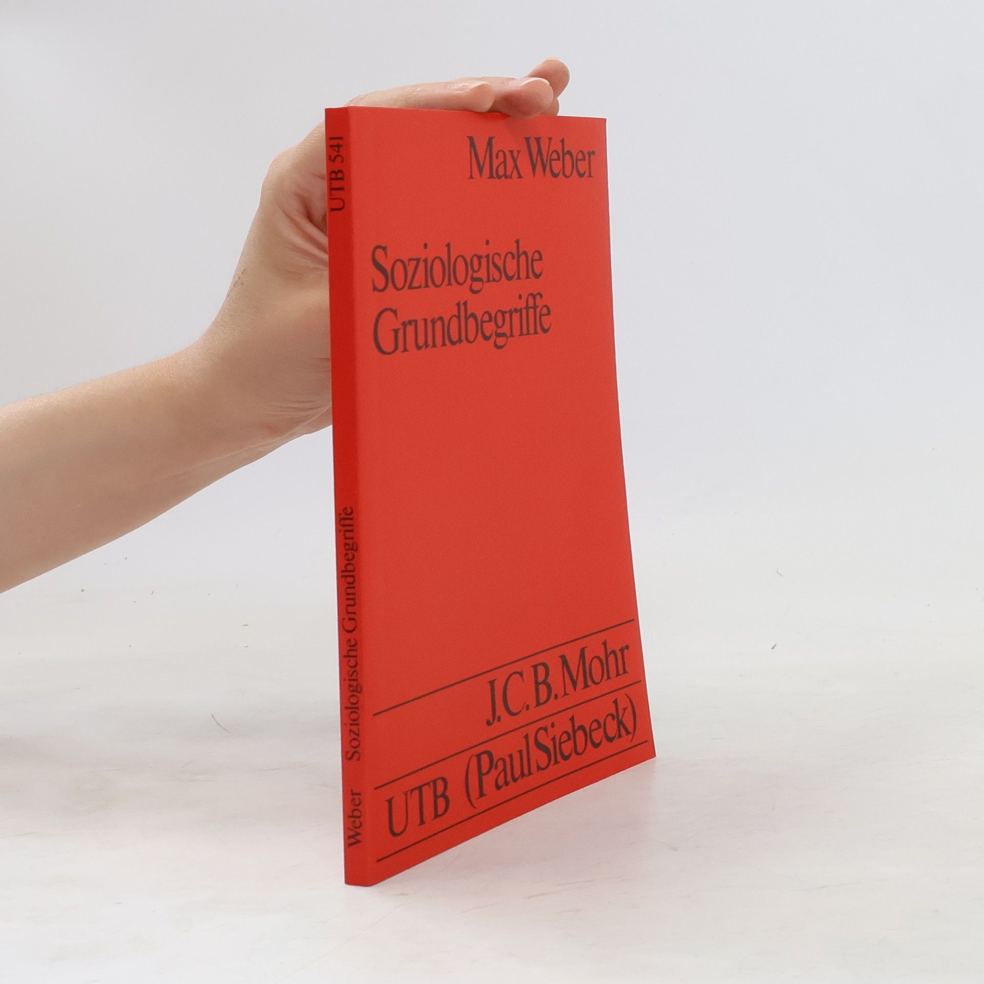 Max Weber Soziologische Grundbegriffe