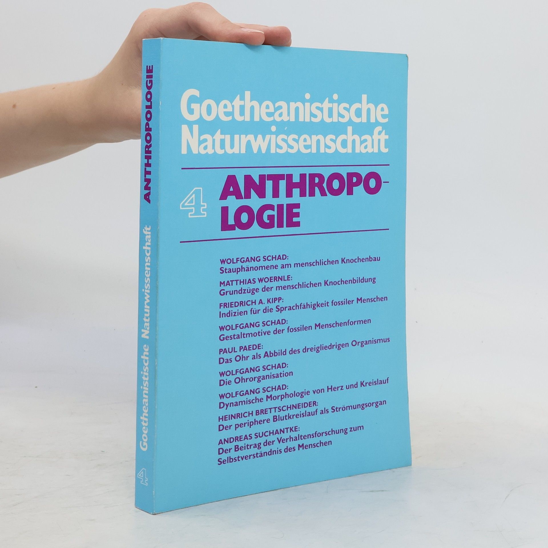 Wolfgang Schad Goetheanistische Naturwissenschaft 4