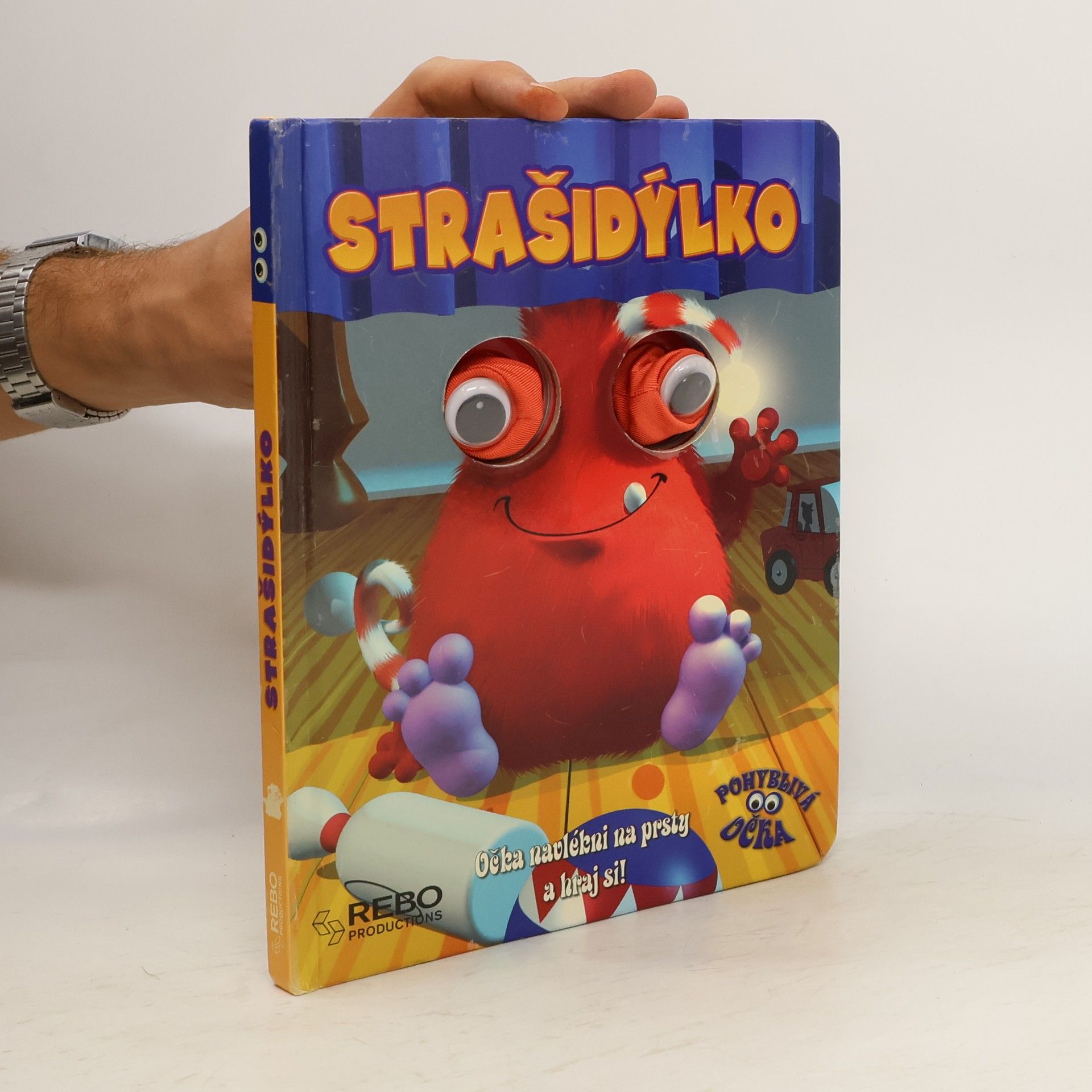 David Dunstan Strašidýlko : očka navlékni na prsty a hraj si!