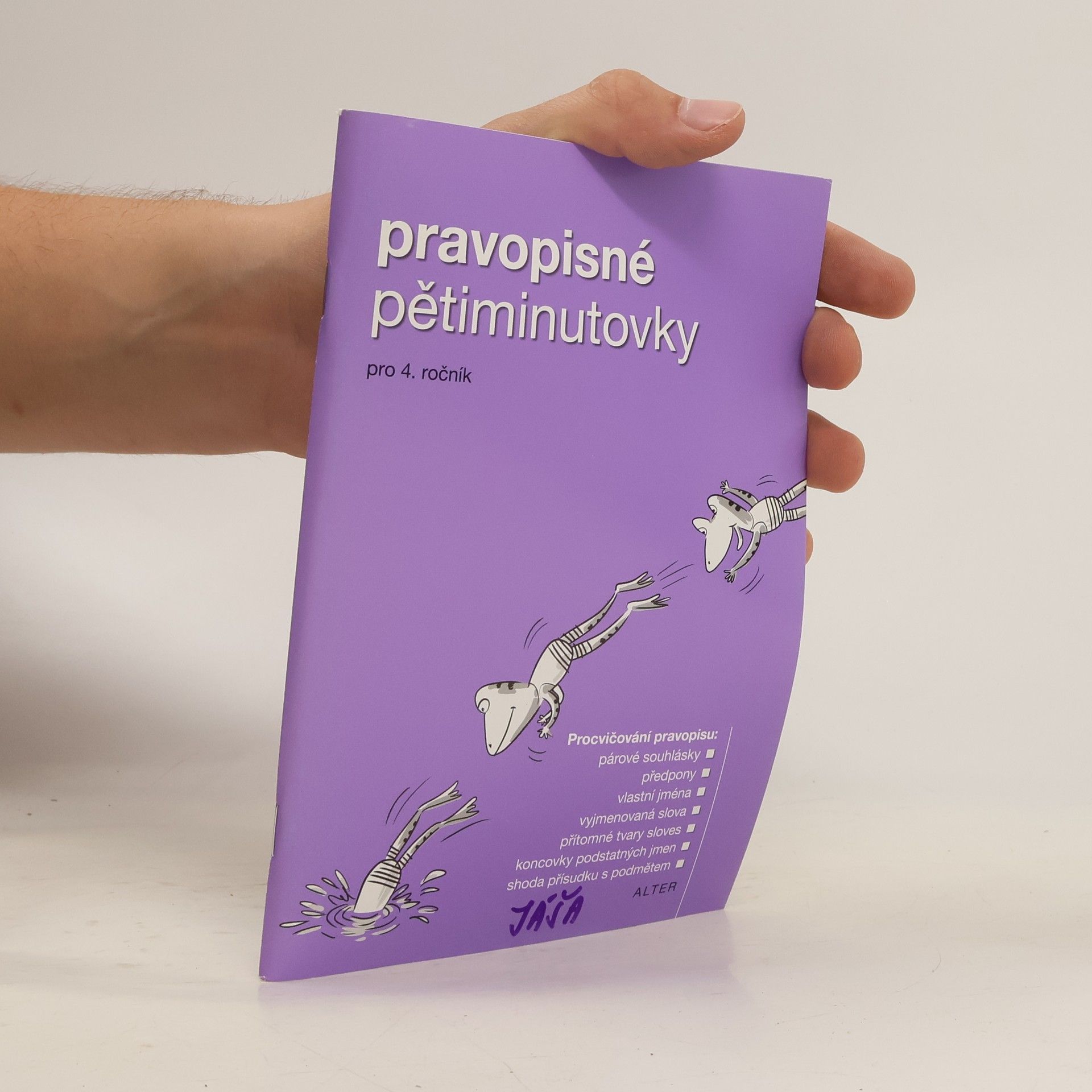 Various authors Pravopisné pětiminutovky pro 4. ročník