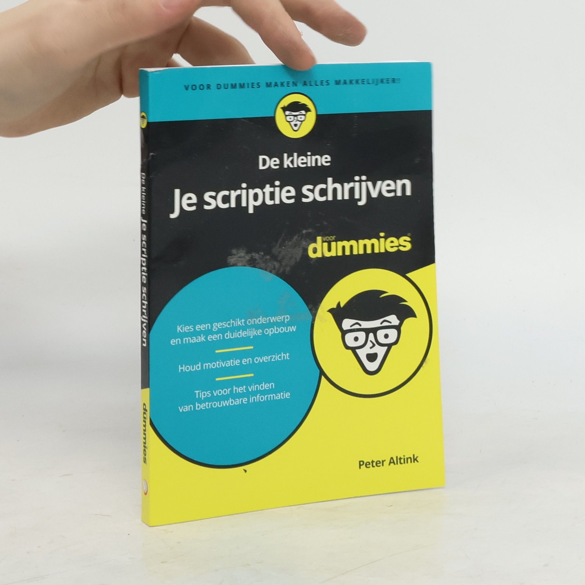 Peter Altink De kleine je scriptie schrijven voor Dummies