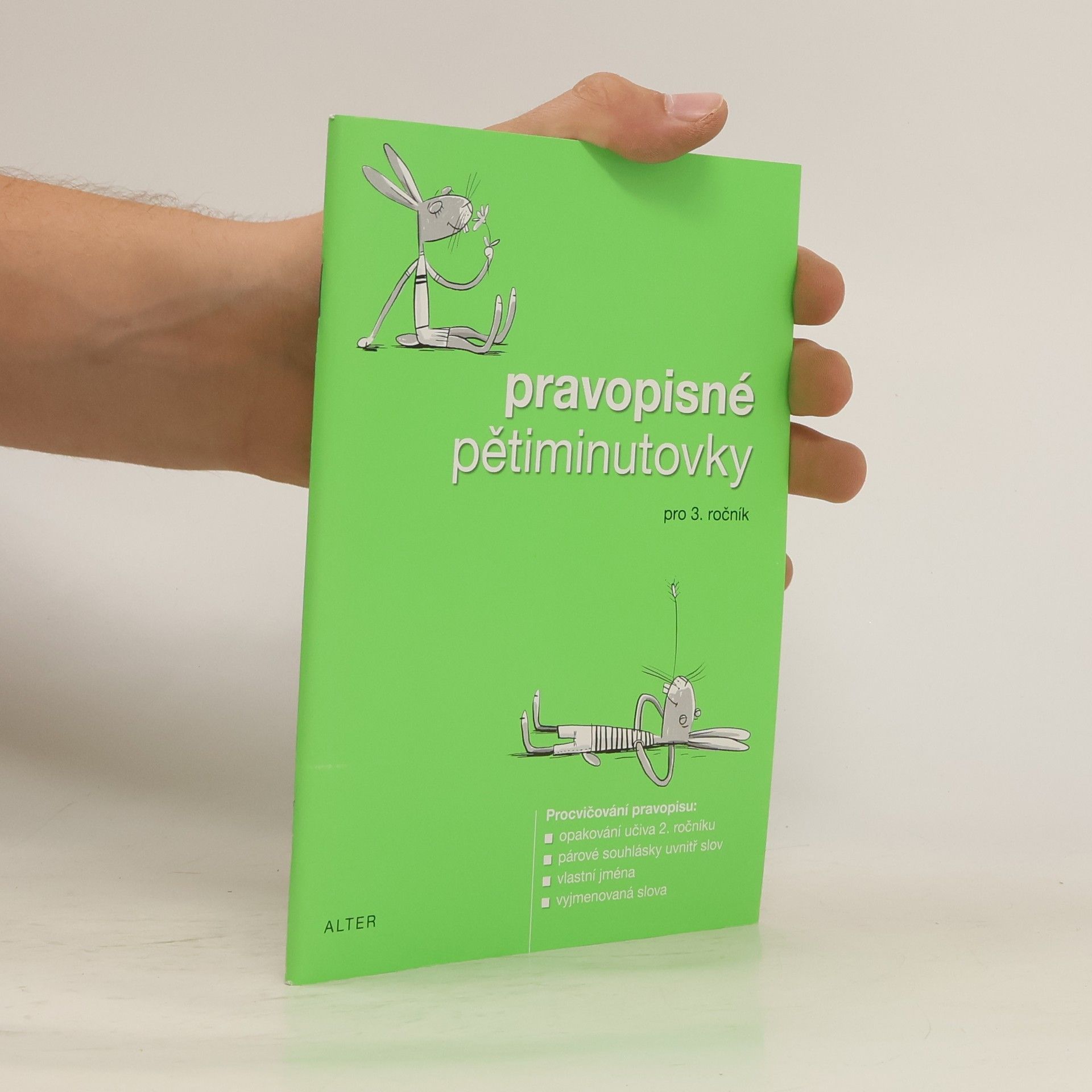 Kolektiv autorů Pravopisné pětiminutovky : pro 3. ročník [ZŠ]