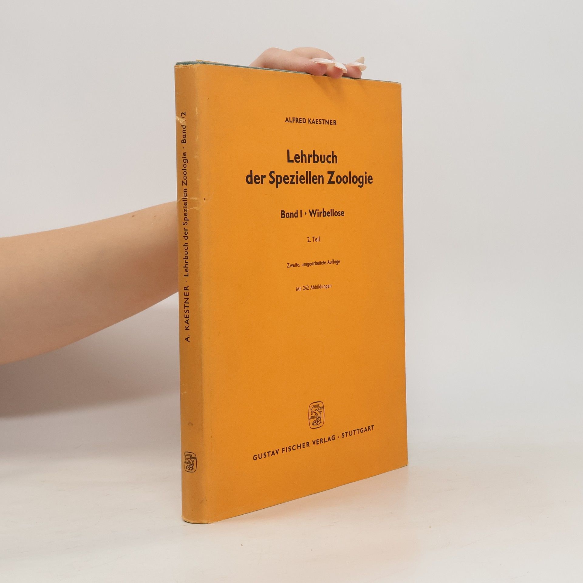 Alfred Kaestner Lehrbuch der Speziellen Zoologie