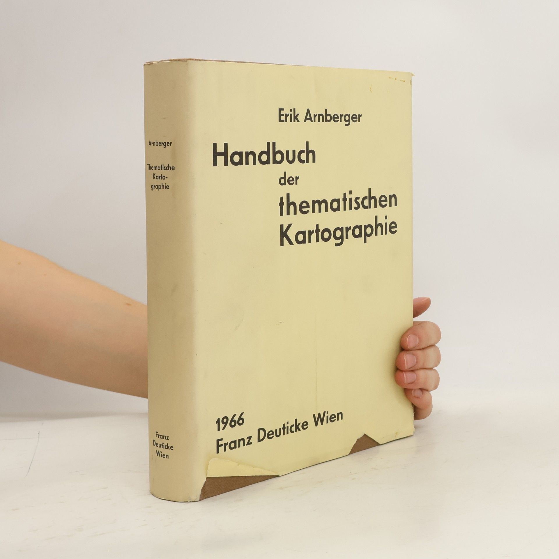 Erik Arnberger  Handbuch der thematischen Kartographie
