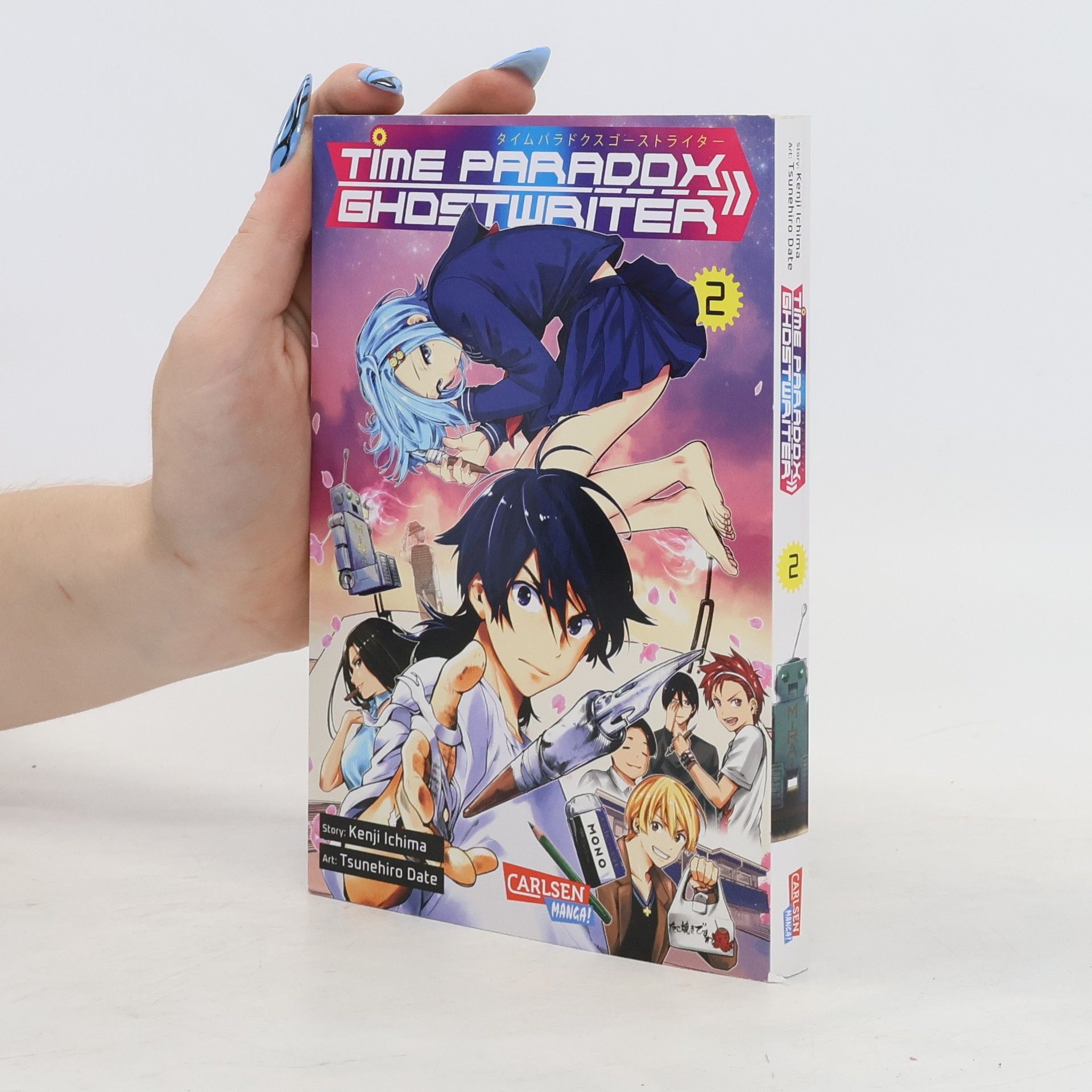 Tsunehiro Date Time Paradox Ghostwriter 2
