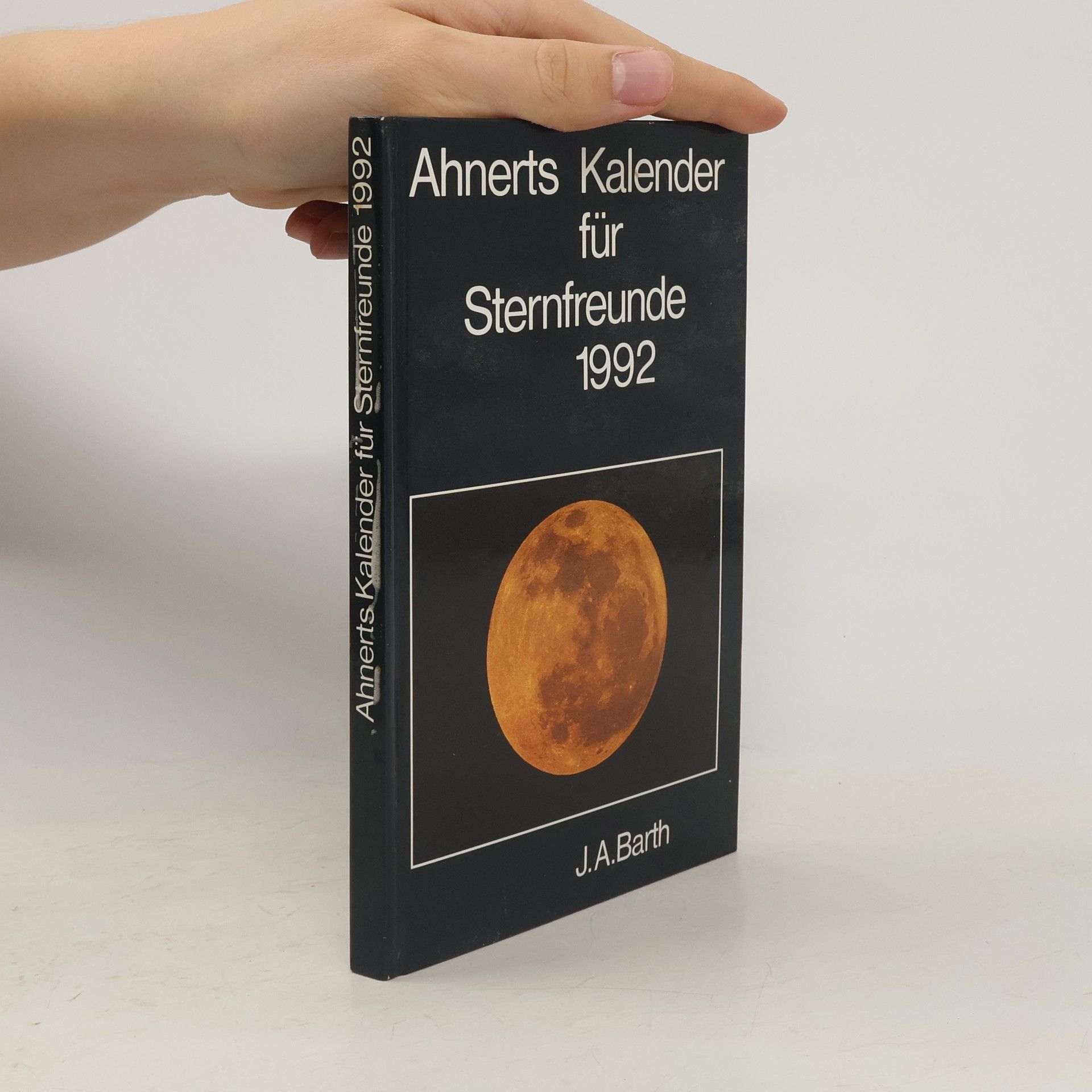 J.A. Barth  Ahnerts Kalender für 1992