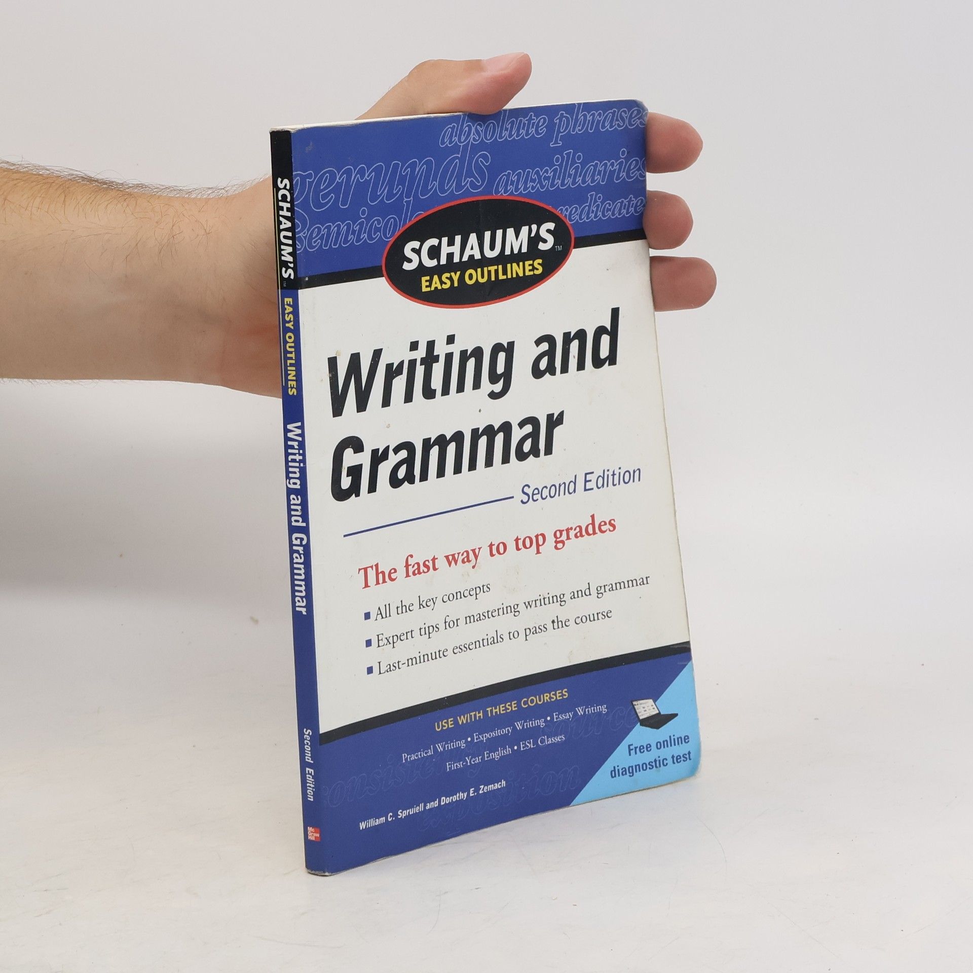William C. Spruiell Schaum's Easy Outline of Writing and Grammar
