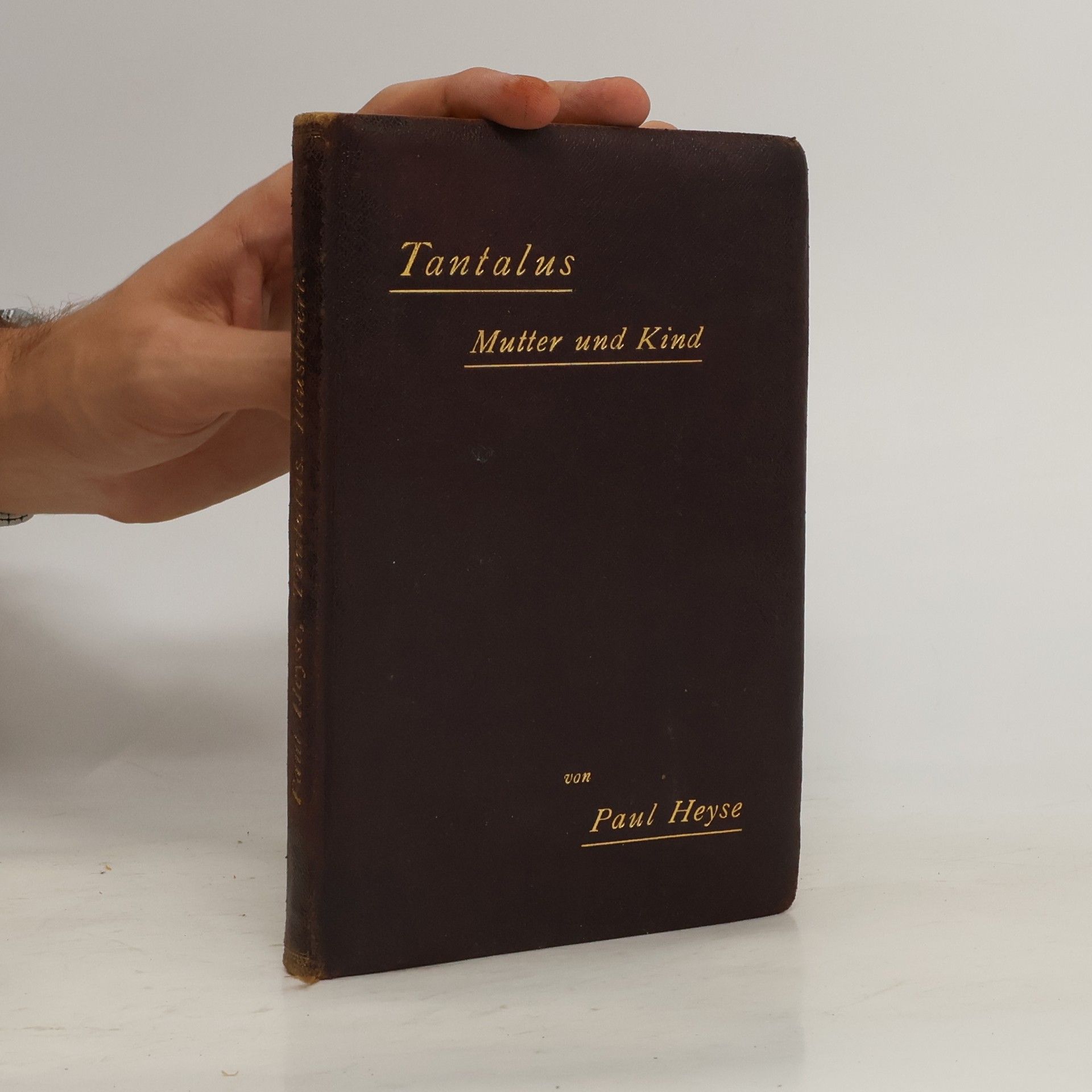 Paul Heyse Tantalus Mutter und Kind