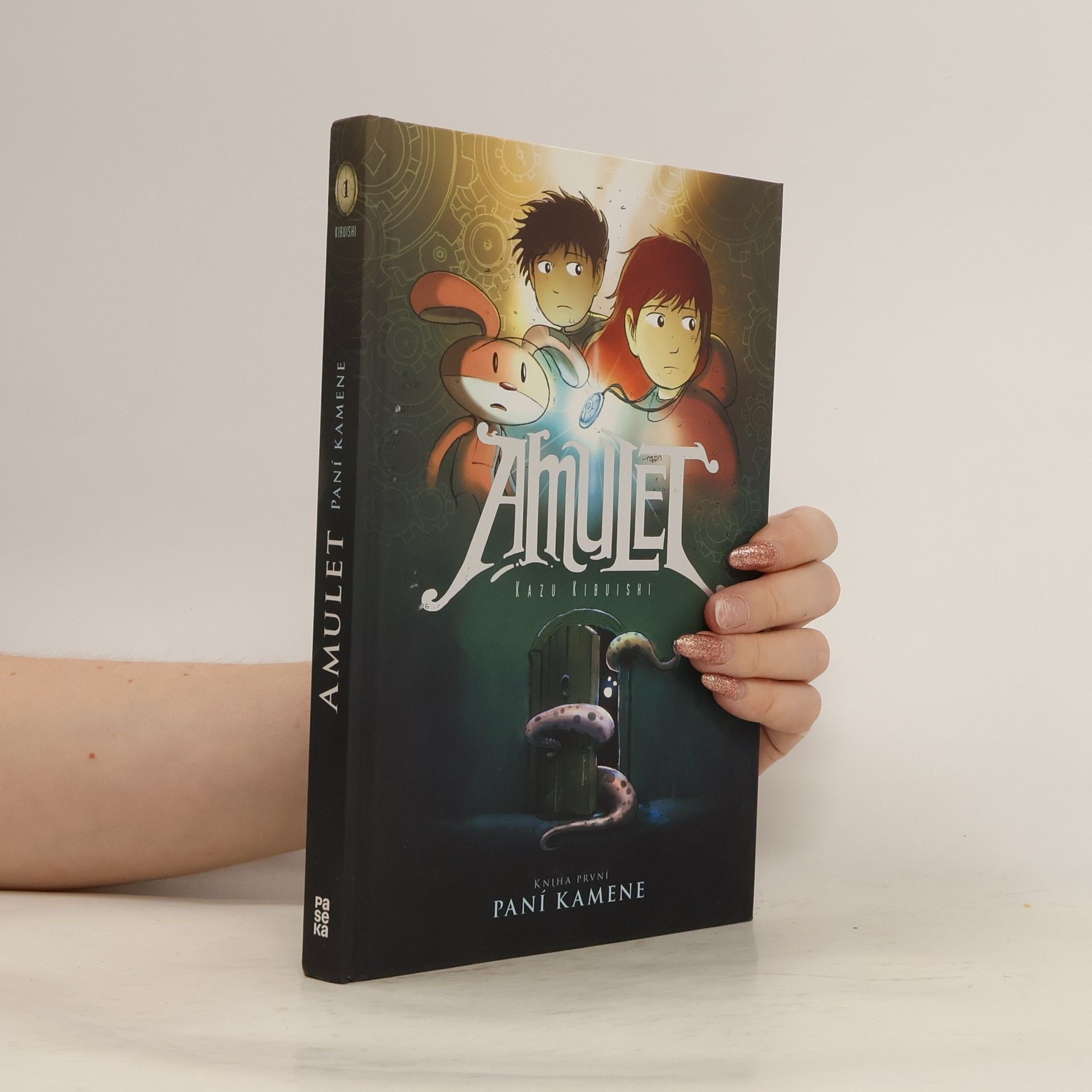 Kazu Kibuishi Paní kamene. Amulet. Kniha první