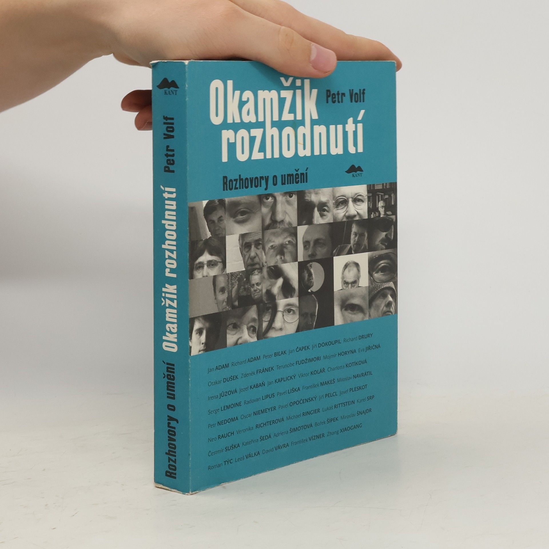 Petr Volf Okamžik rozhodnutí. Rozhovory o umění