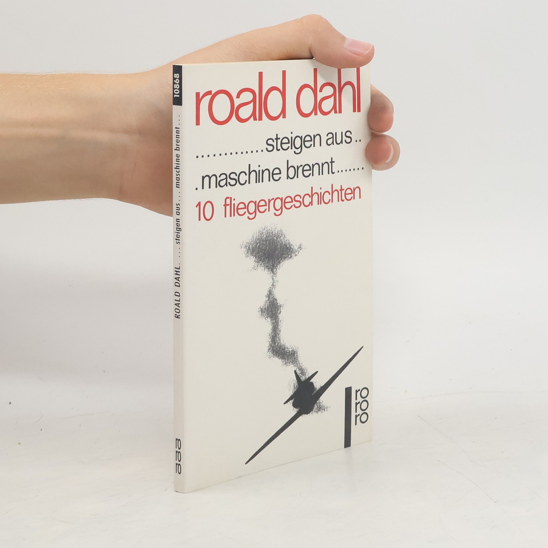Roald Dahl ... steigen aus ... Maschine brennt
