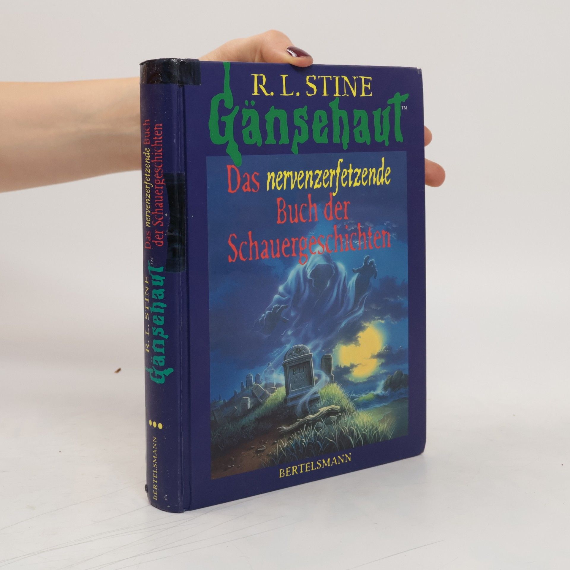 R. L. Stine Gänsehaut. Das nervenzerfetzende Buch der Schauergeshichten