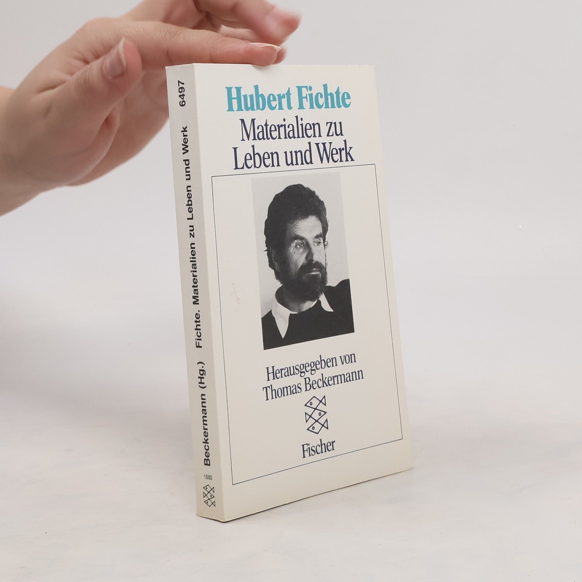 Thomas Beckermann Hubert Fichte, Materialien zu Leben und Werk